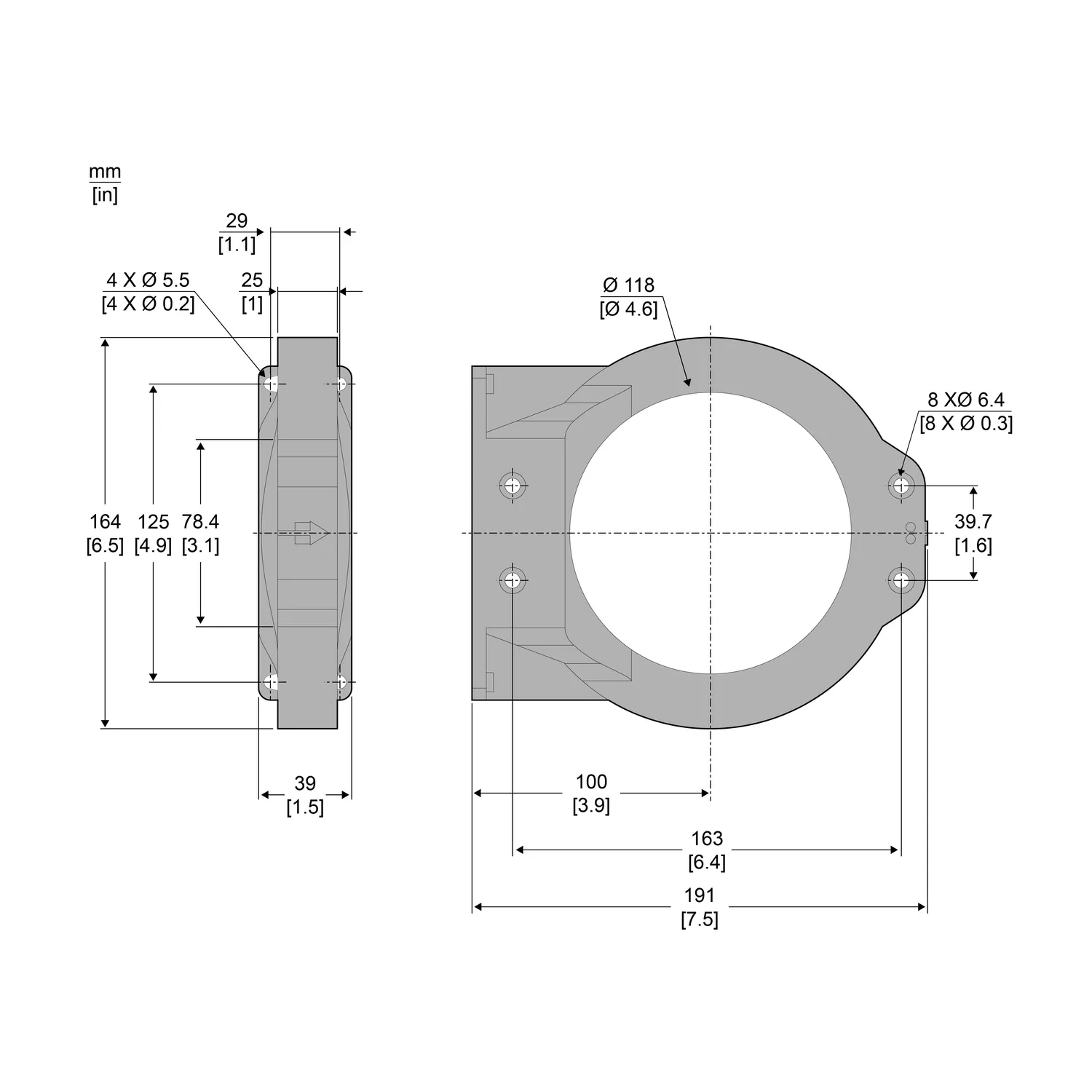Geschlossener Ringkern für Fehlerstromschutz MA, Ø 120mm - 2