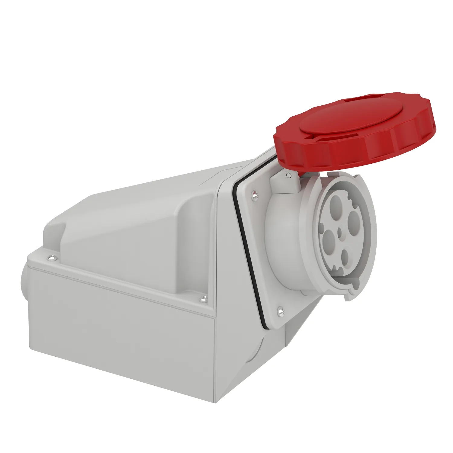 Schneider 81182 - 81182 - 4x63A, trifaze, 3P+T, IP67, VİDALI, Duvar Prizi