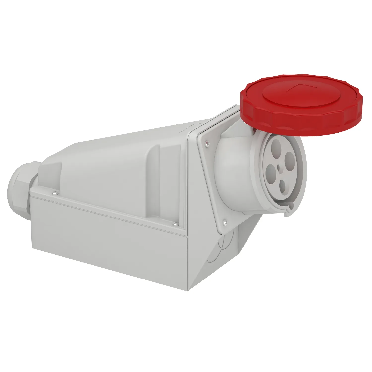 Schneider 81194 - 81194 - 4x125A, trifaze, 3P+T, IP67, VİDALI, Duvar Prizi