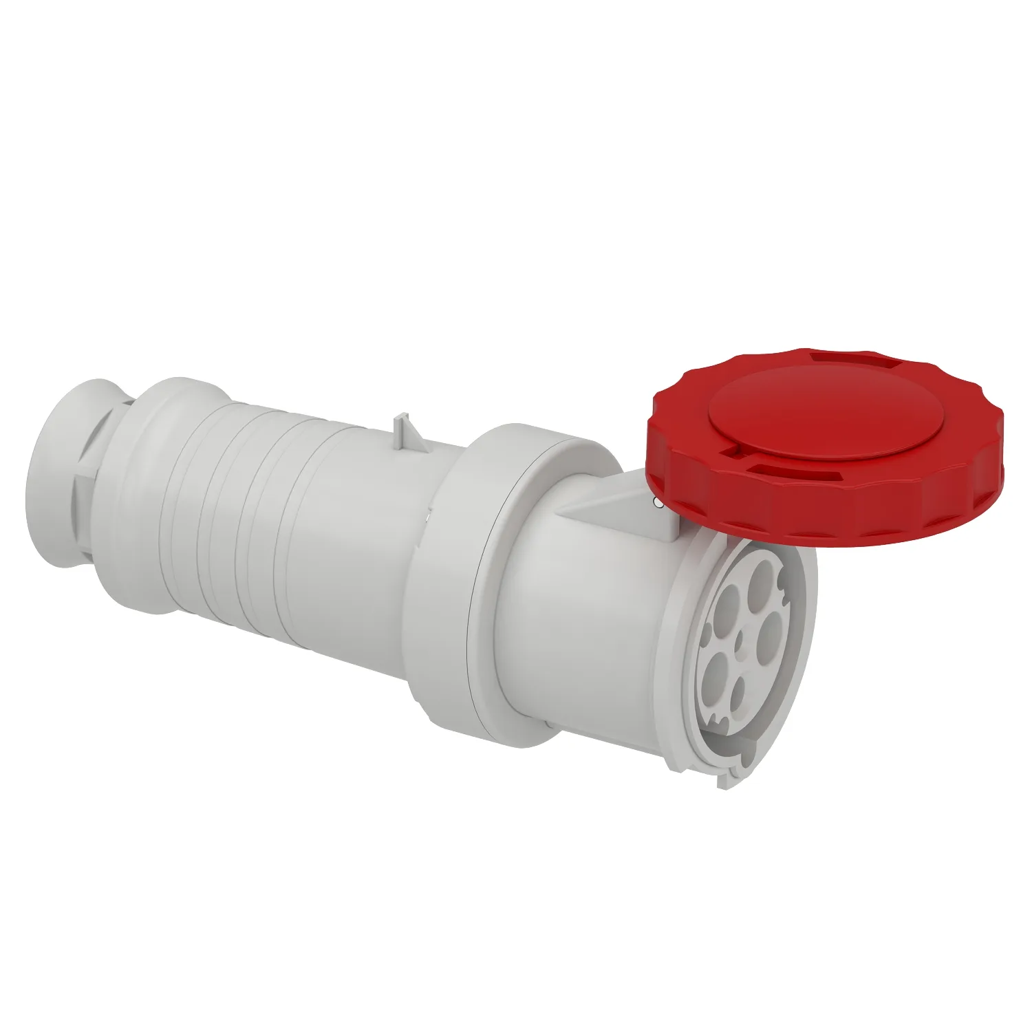Schneider 81483 - 81483 - 5x63A, trifaze, 3P+N+T, IP67, VİDALI Uzatma Prizi