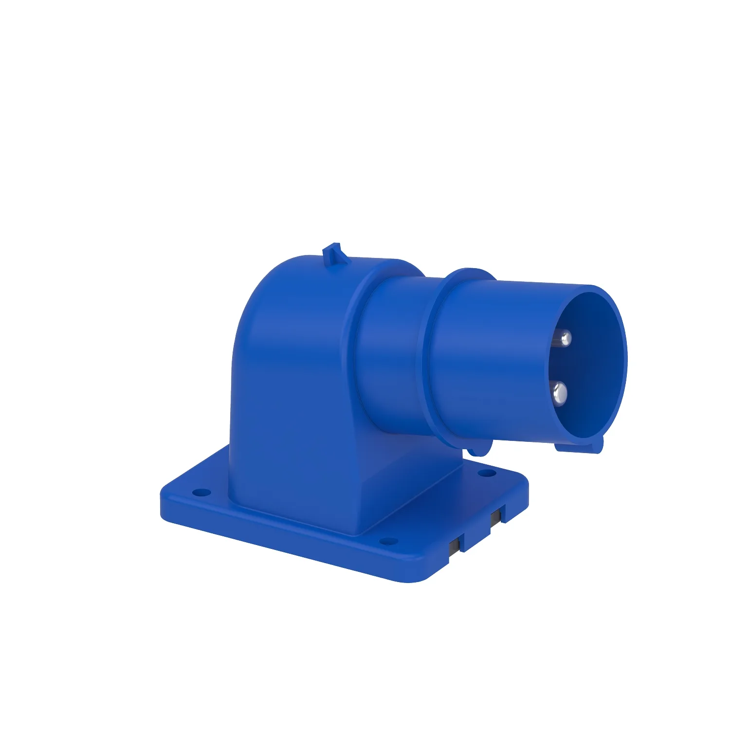 Schneider 81804 - AufbaugeräteCEE Stecker, 16A, 2p+E, 200-250 V AC, IP44