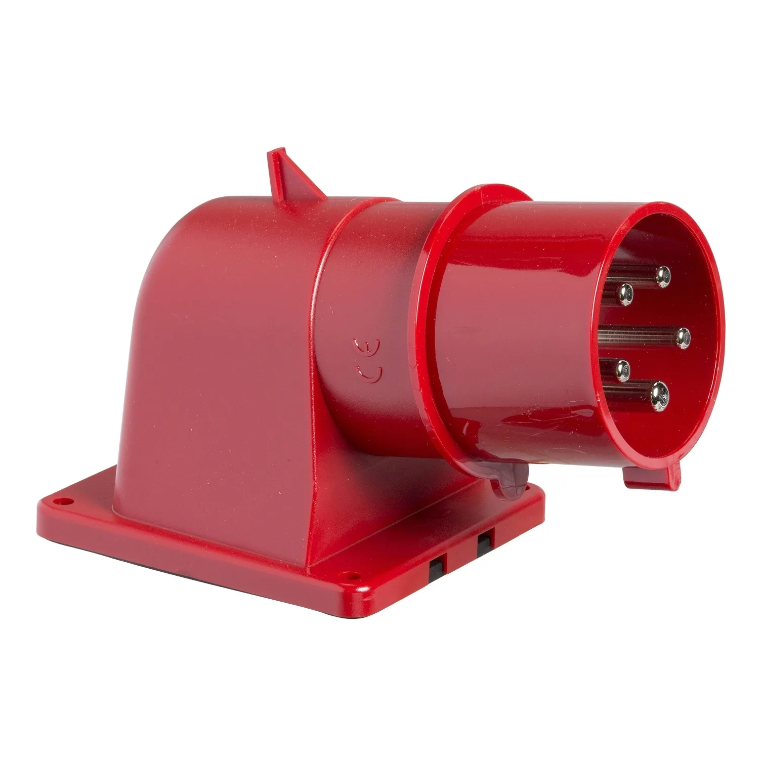 Schneider 81809 - PratiKa - socle de connecteur industriel - 16 A - 3P+N+T - 380-415 V CA - IP44