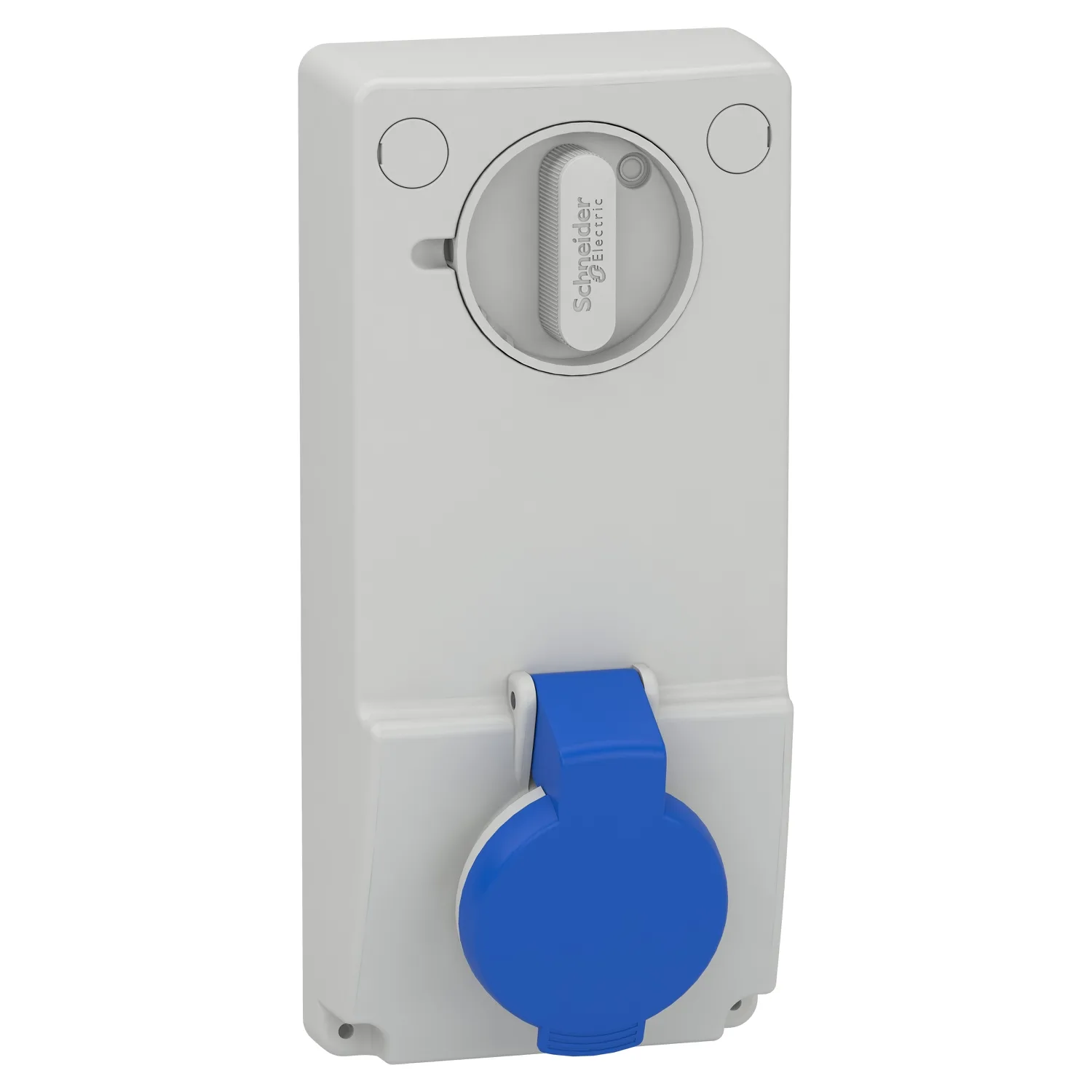 Anbausteckdose verriegelt, 16A, 2p+E, 200-250 V AC, IP44 - 2