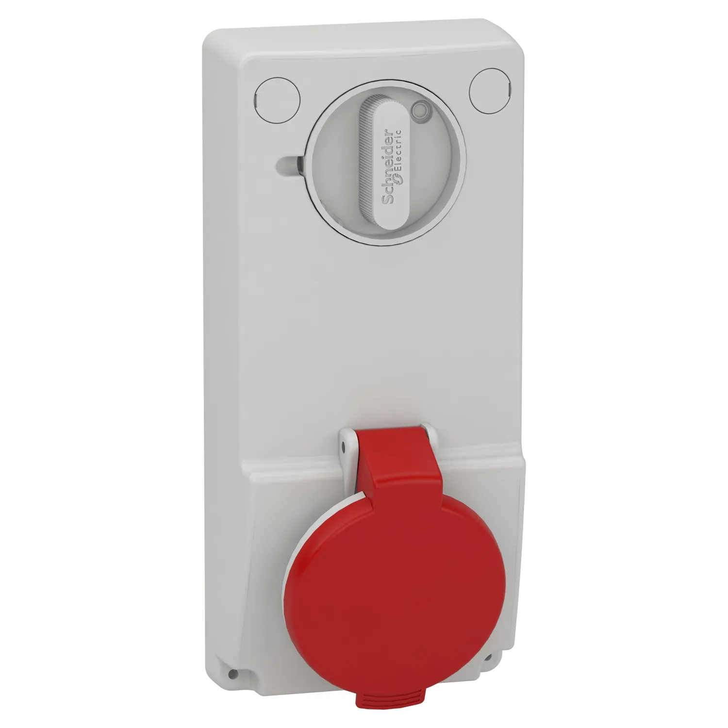Anbausteckdose verriegelt, 16A, 3p+N+E, 380-415 V AC, IP44 - 2