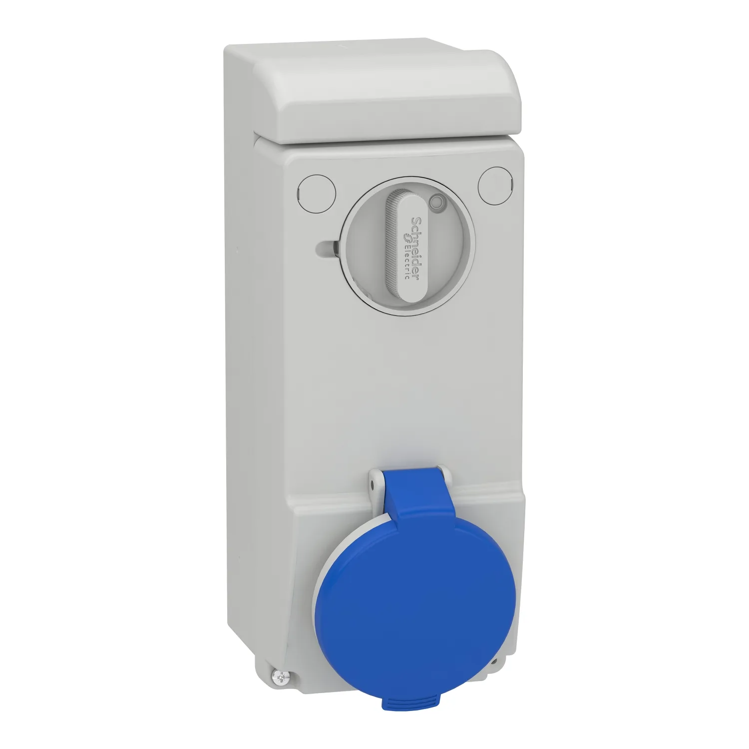 83042 - 3 x 32, single-phase, 2P+T IP44 Surface socket - 2