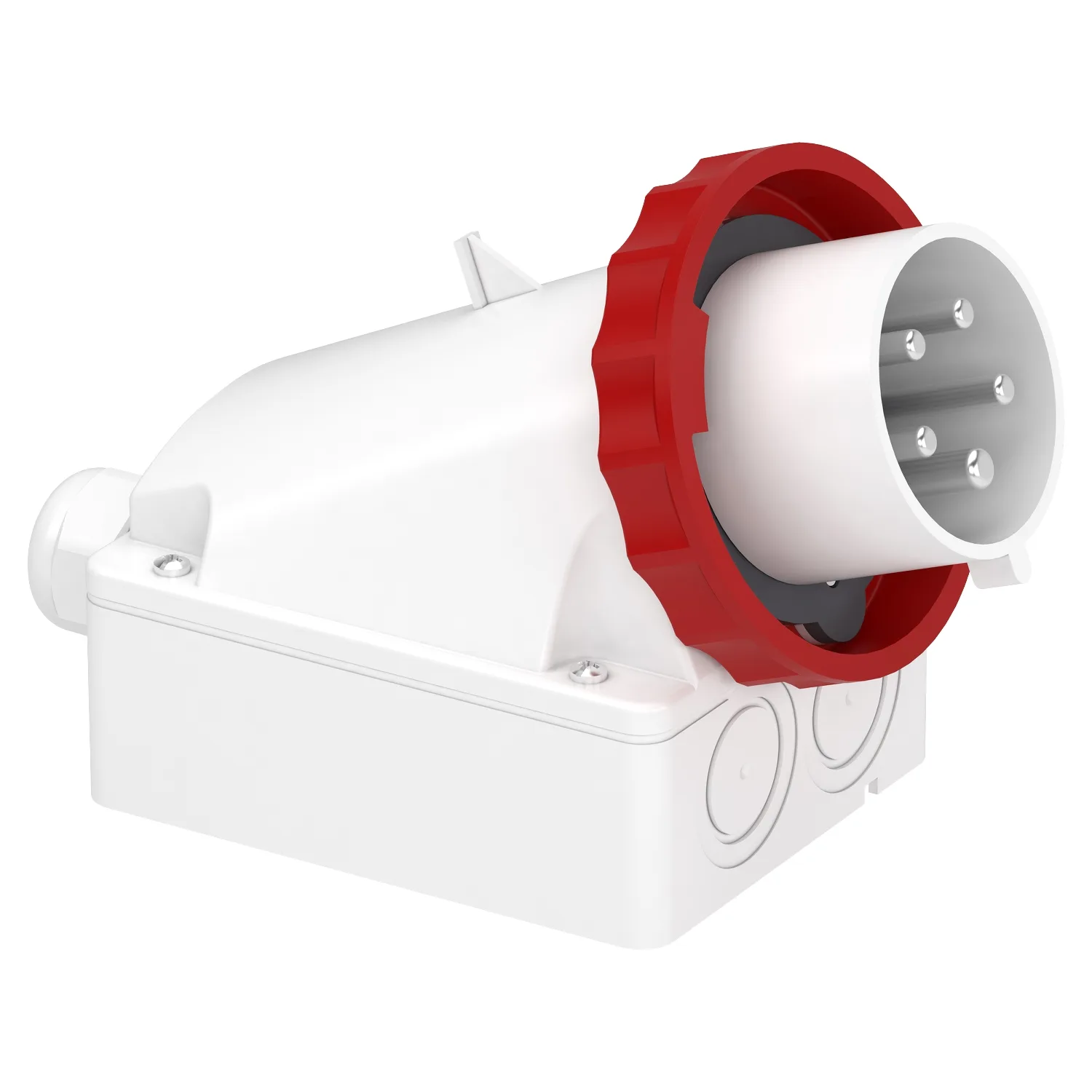 Schneider 83571 - Mureva - socle de connecteur industriel - 32 A - 3P+N+T - 380-415 V CA - IP67