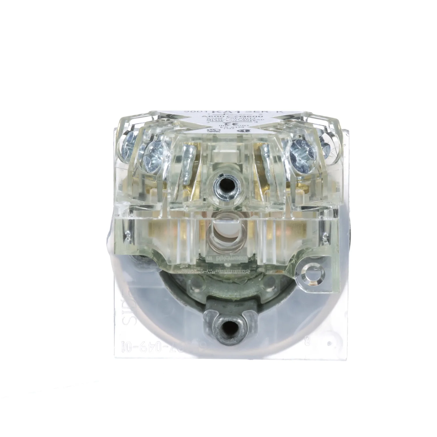 9001KR1GH13 - Anahtar: basmalı buton; 30mm; Sabit poz: 1; SPDT; yeşil; yok; IP66 - 4