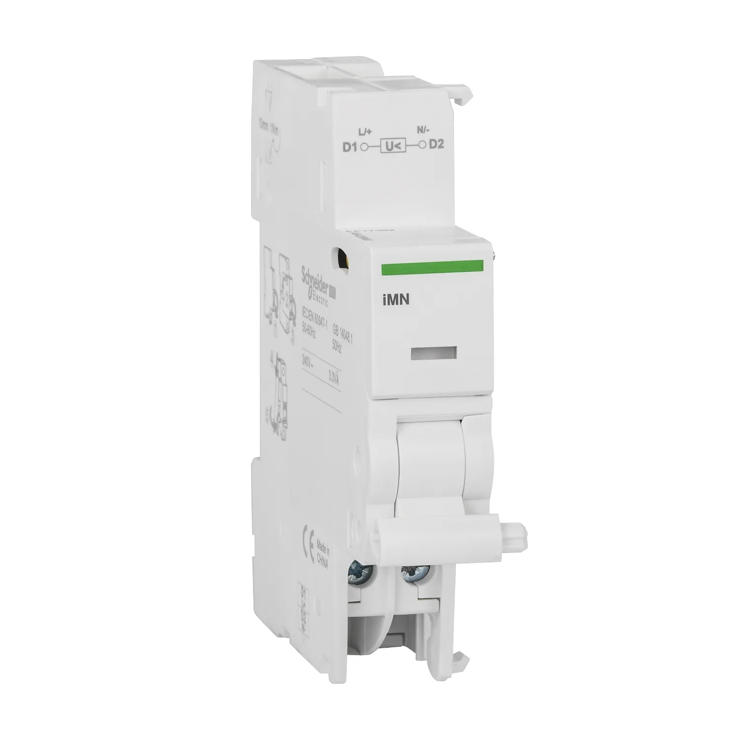 Schneider A9A26960 - A9A26960 - Düşük gerilim açtırma bobini; DIN rayı montajı için; 220÷240VAC