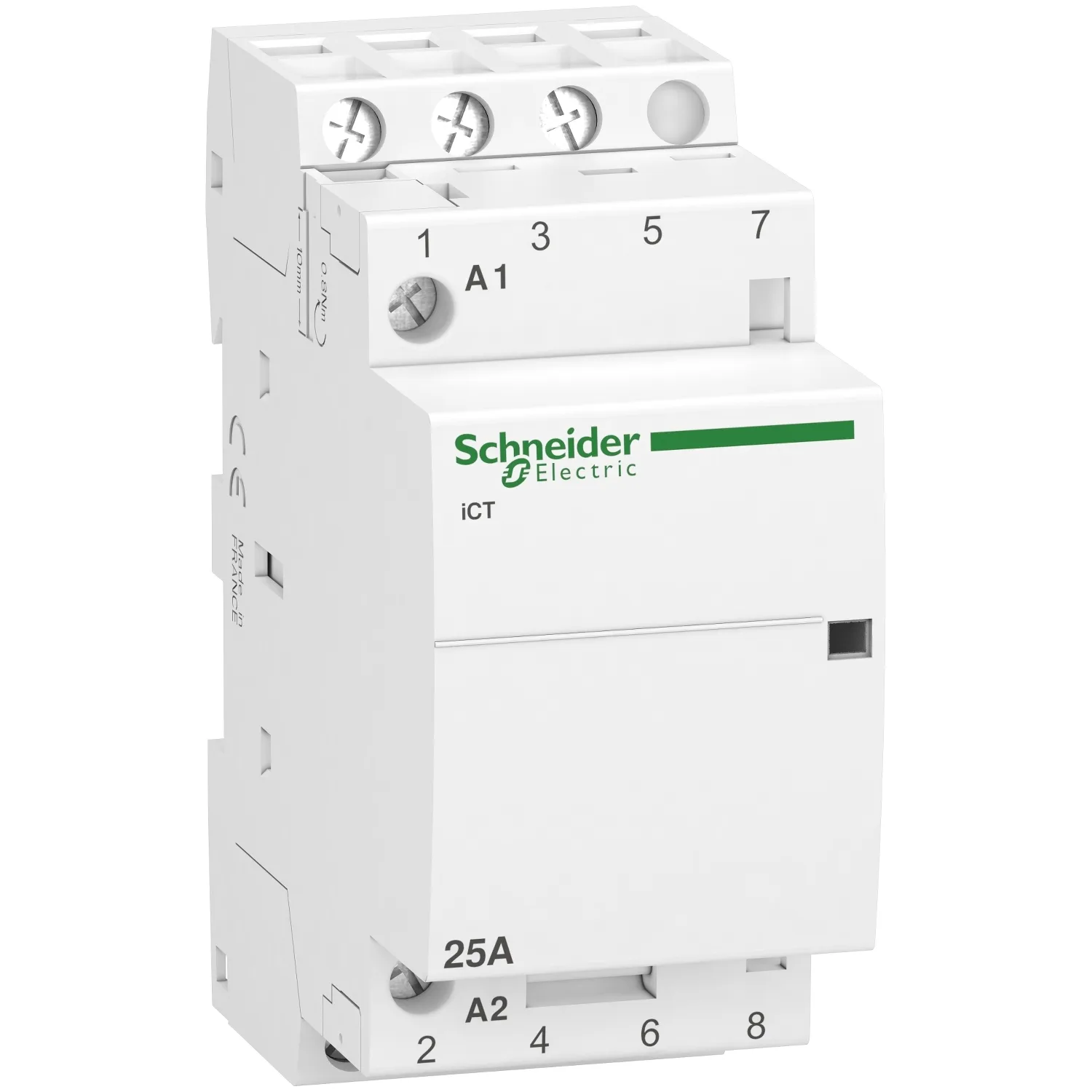 Schneider A9C20833 - A9C20833 - Kontaktör: 3 kutuplu tesisat; 25A; 230÷240VAC; NA x3; IP20; ICT