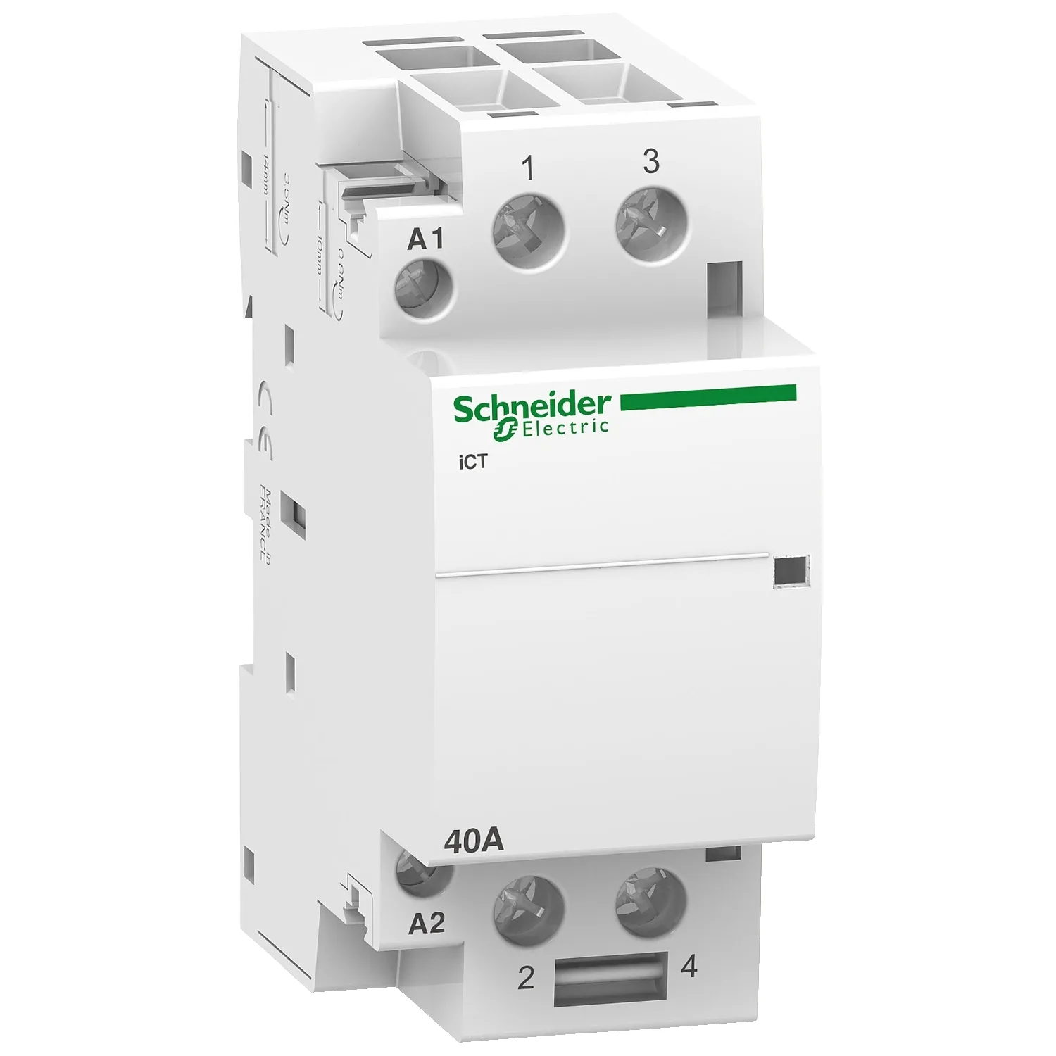 Schneider A9C20842 - A9C20842 - Kontaktör: 2 kutuplu tesisat; 40A; 230÷240VAC; NO x2; IP20; ICT