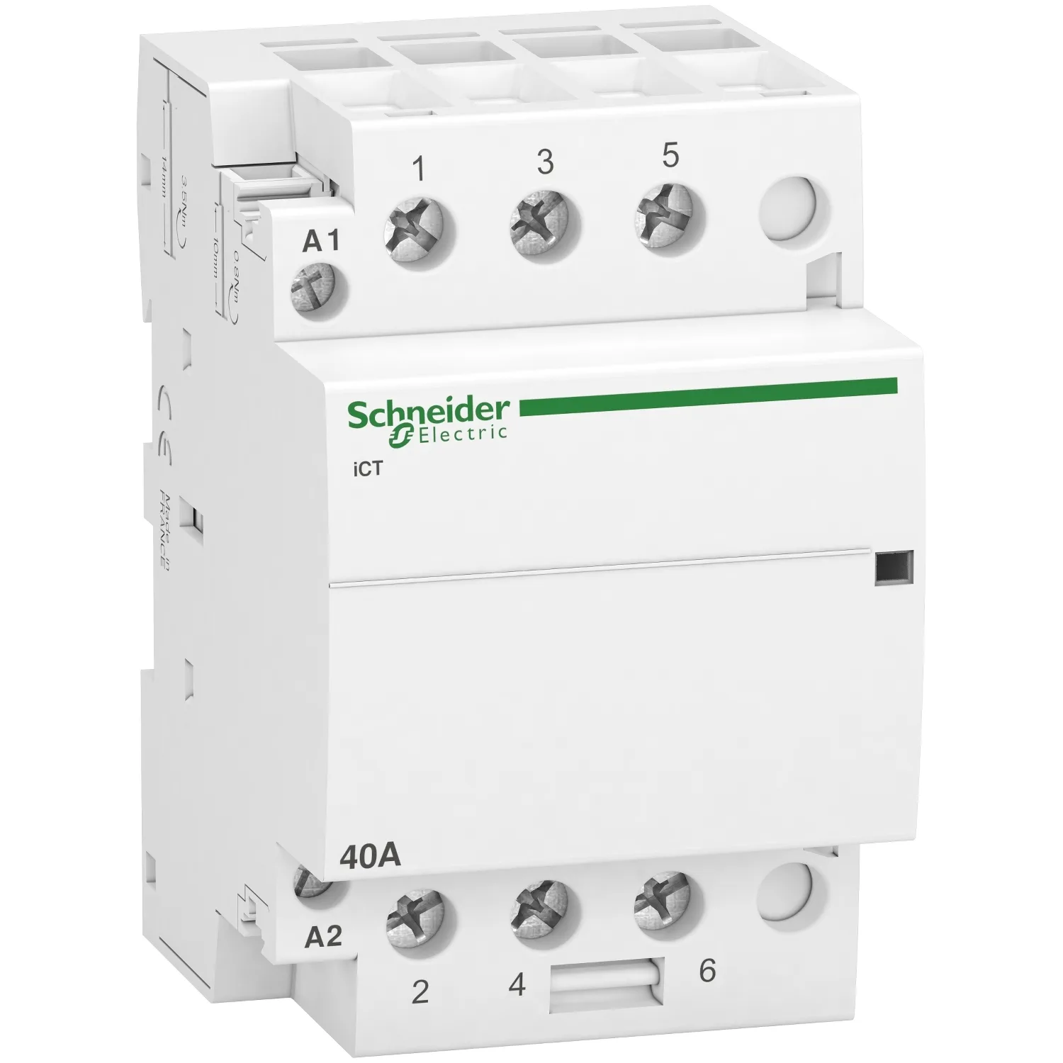 Schneider A9C20843 - A9C20843 - Kontaktör: 3 kutuplu tesisat; 40A; 230÷240VAC; NO x3; IP20; ICT