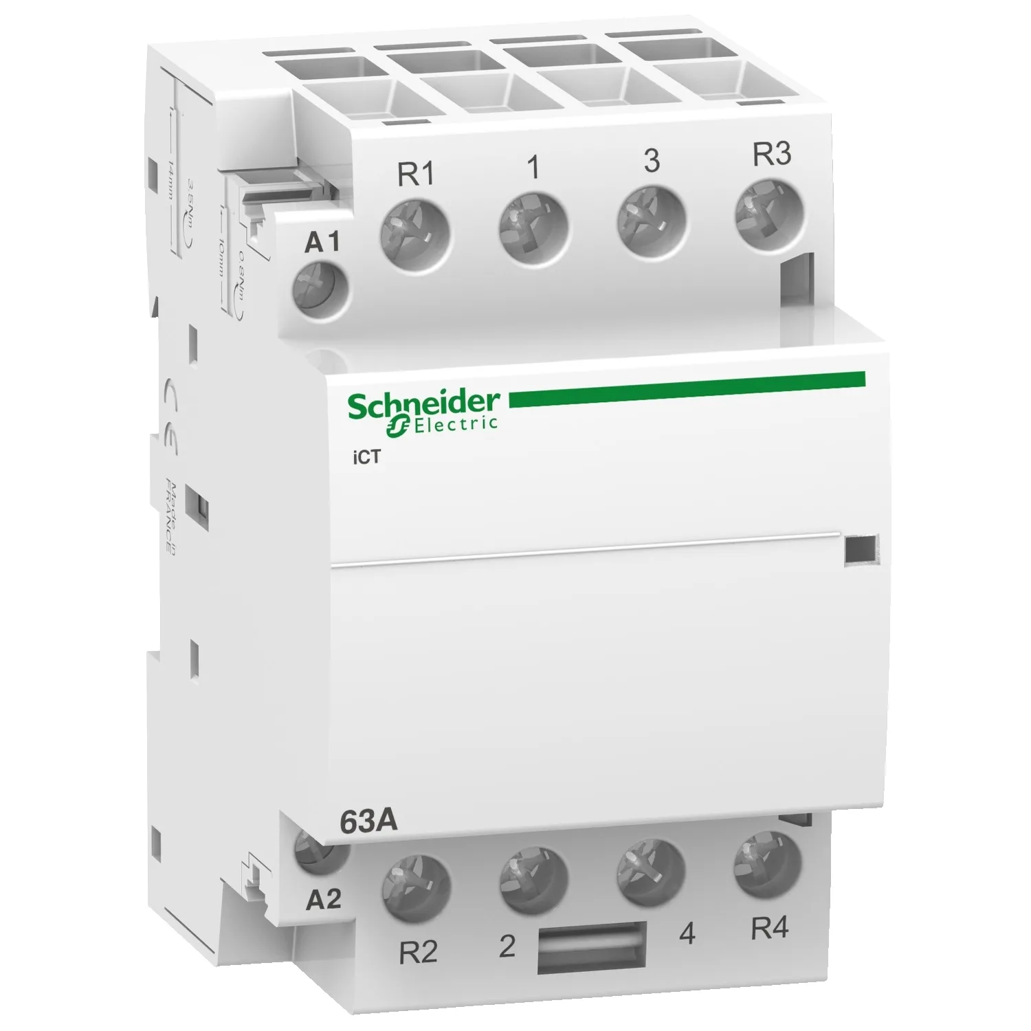 Schneider A9C20868 - A9C20868 - Kontaktör: 4 kutuplu tesisat; 63A; 230÷240VAC; NC x2 + NO x2