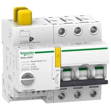Schneider A9C62316 - A9C62316 - Acti 9 Reflex iC60N Entegre Kontrollü Devre Kesici 3P 16A C Eğrisi
