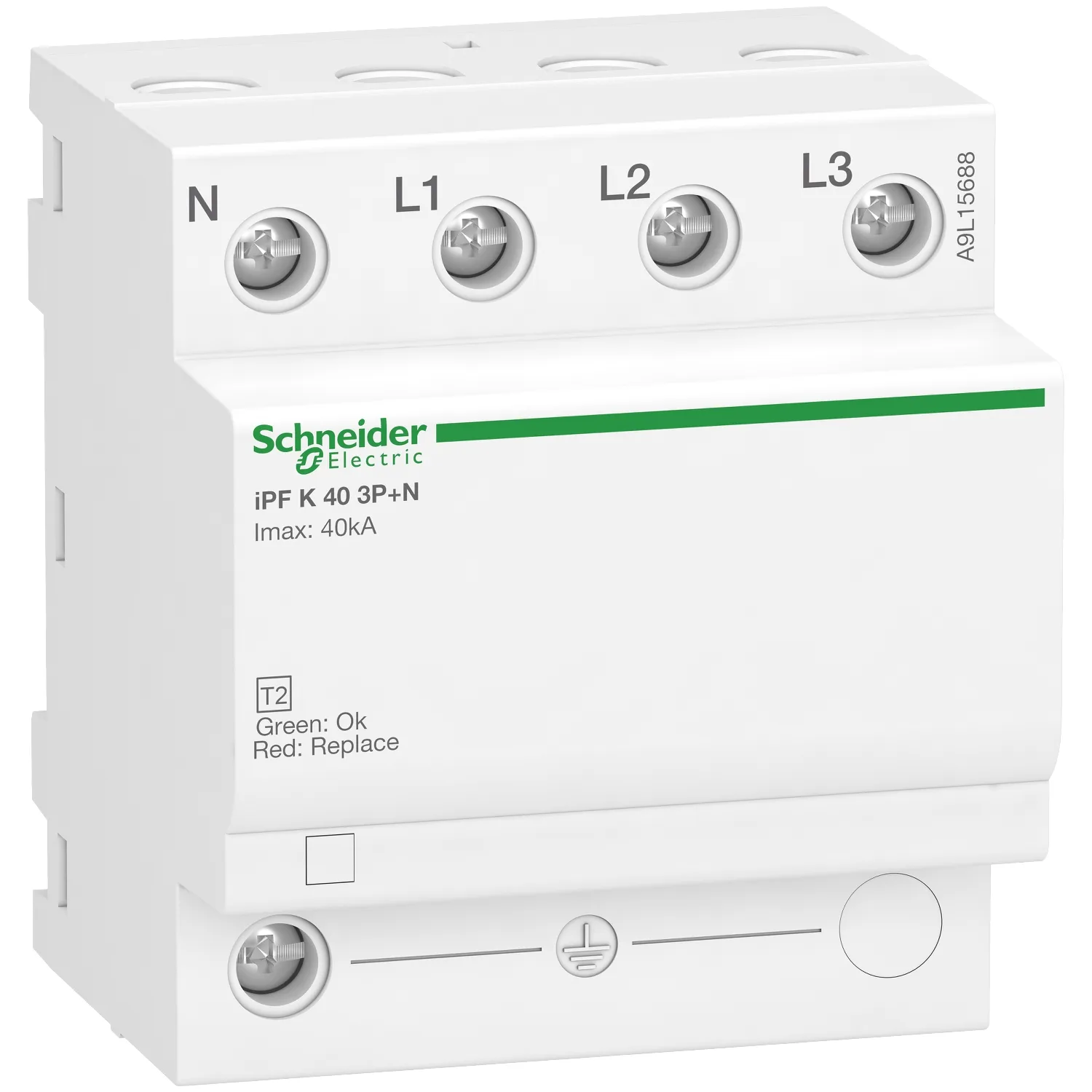 Schneider A9L15688 - IPF 40 40 KA 340V 3P N Parafudr