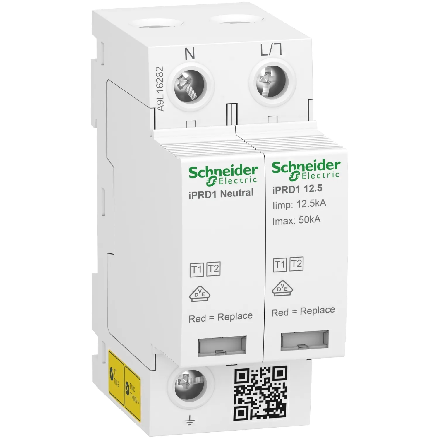 Schneider A9L16282 - iPRF1 12,5r 1P+N