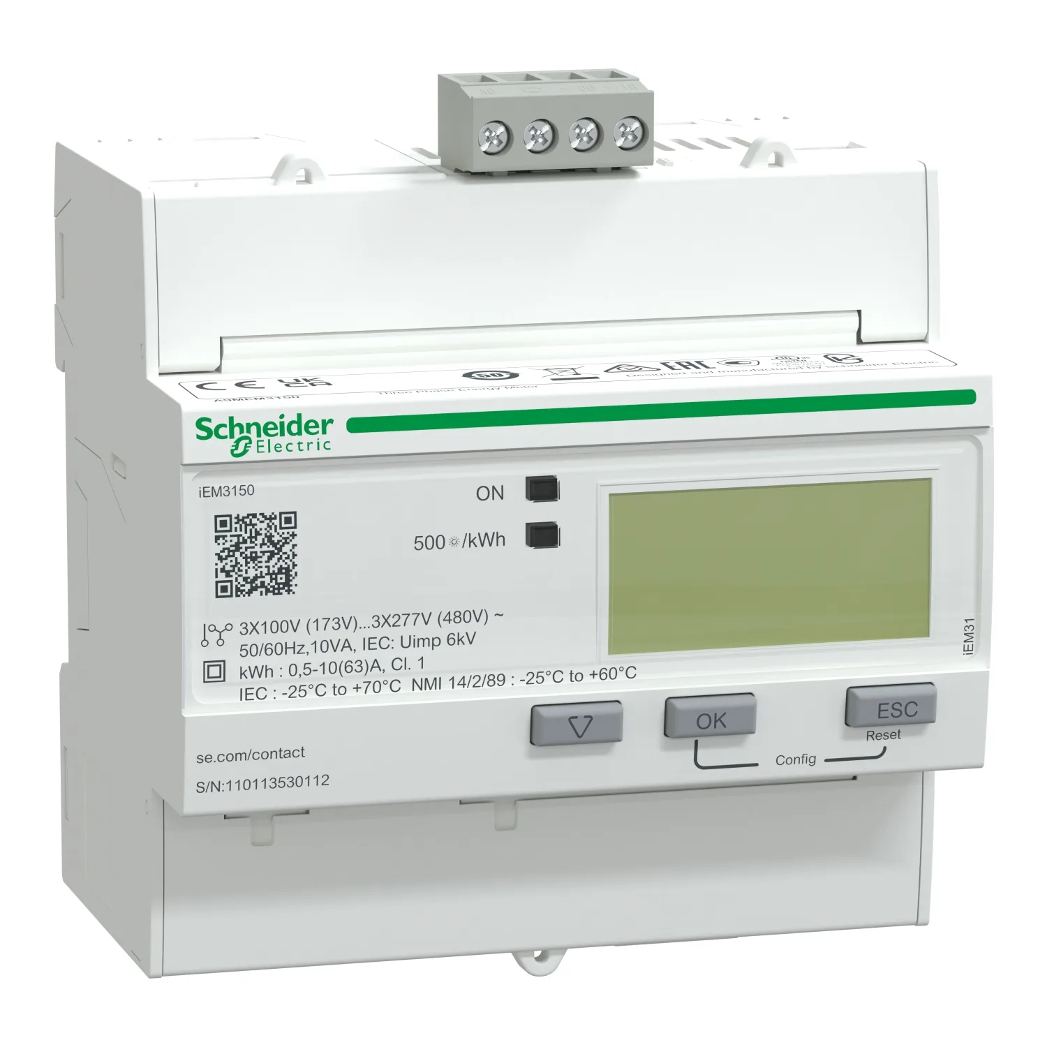 Schneider A9MEM3150 - Schneider A9MEM3150 Enerji Ölçer