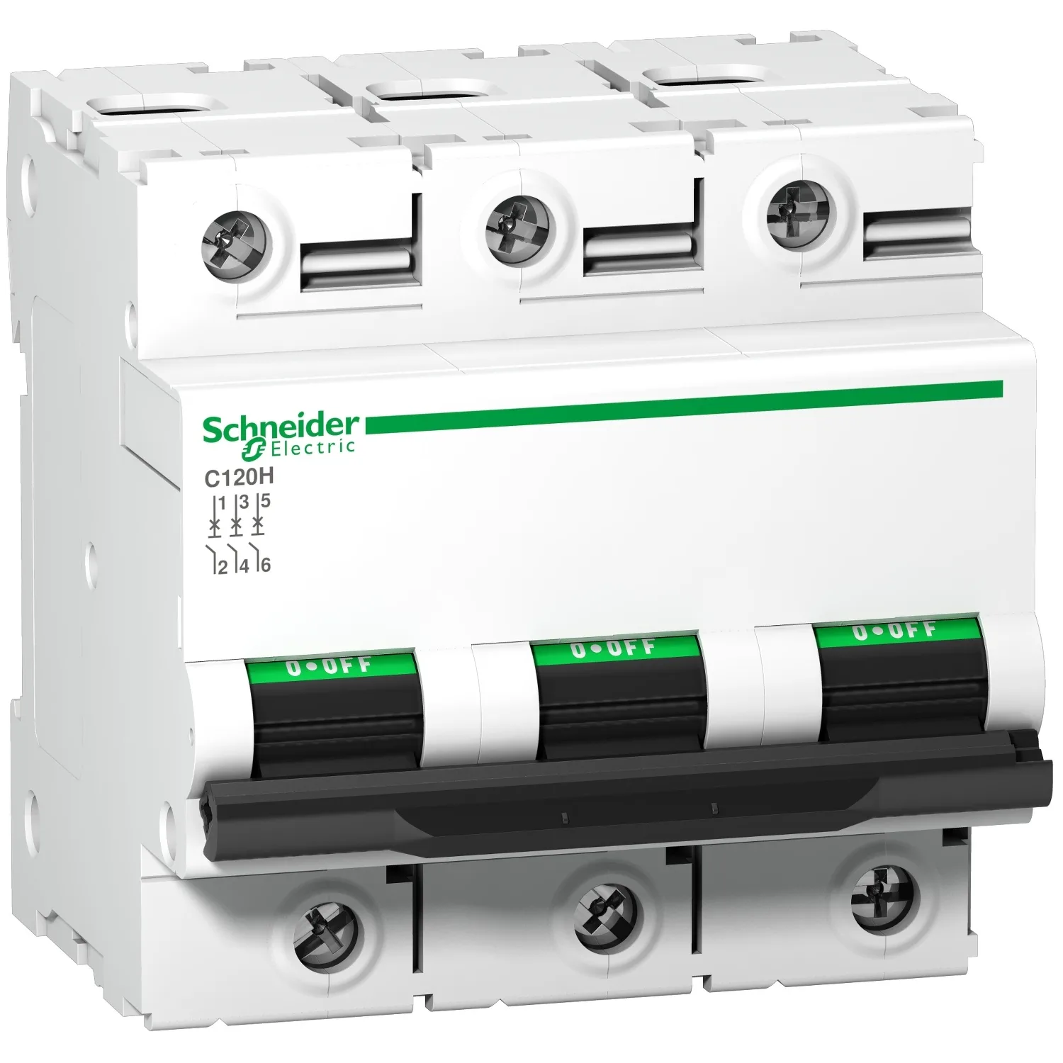 Schneider A9N18468 - A9N18468 - Devre kesici; 230/400VAC; Inom: 80A; Kutup: 3; Karakteristik: C; 15kA