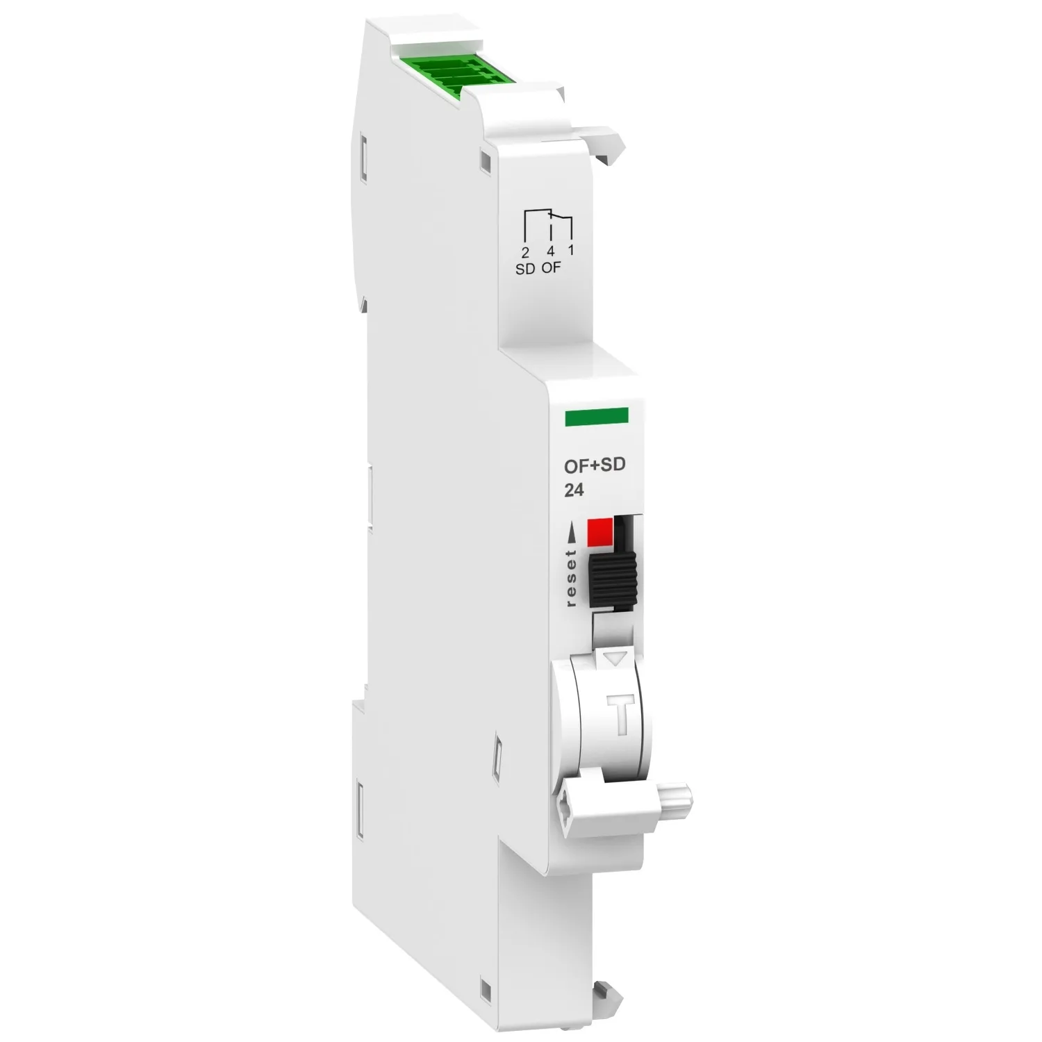 Schneider A9N26899 - Hilfskontakt OF+SD, 24V DC mit Ti24 SPS-Schnittstelle