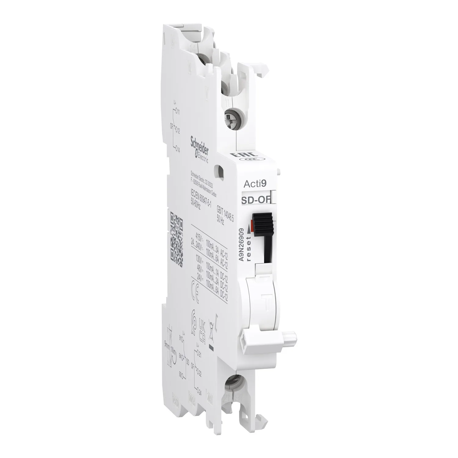 Schneider A9N26909 - Acti9 Auxiliary Accessory OF/SD+OF