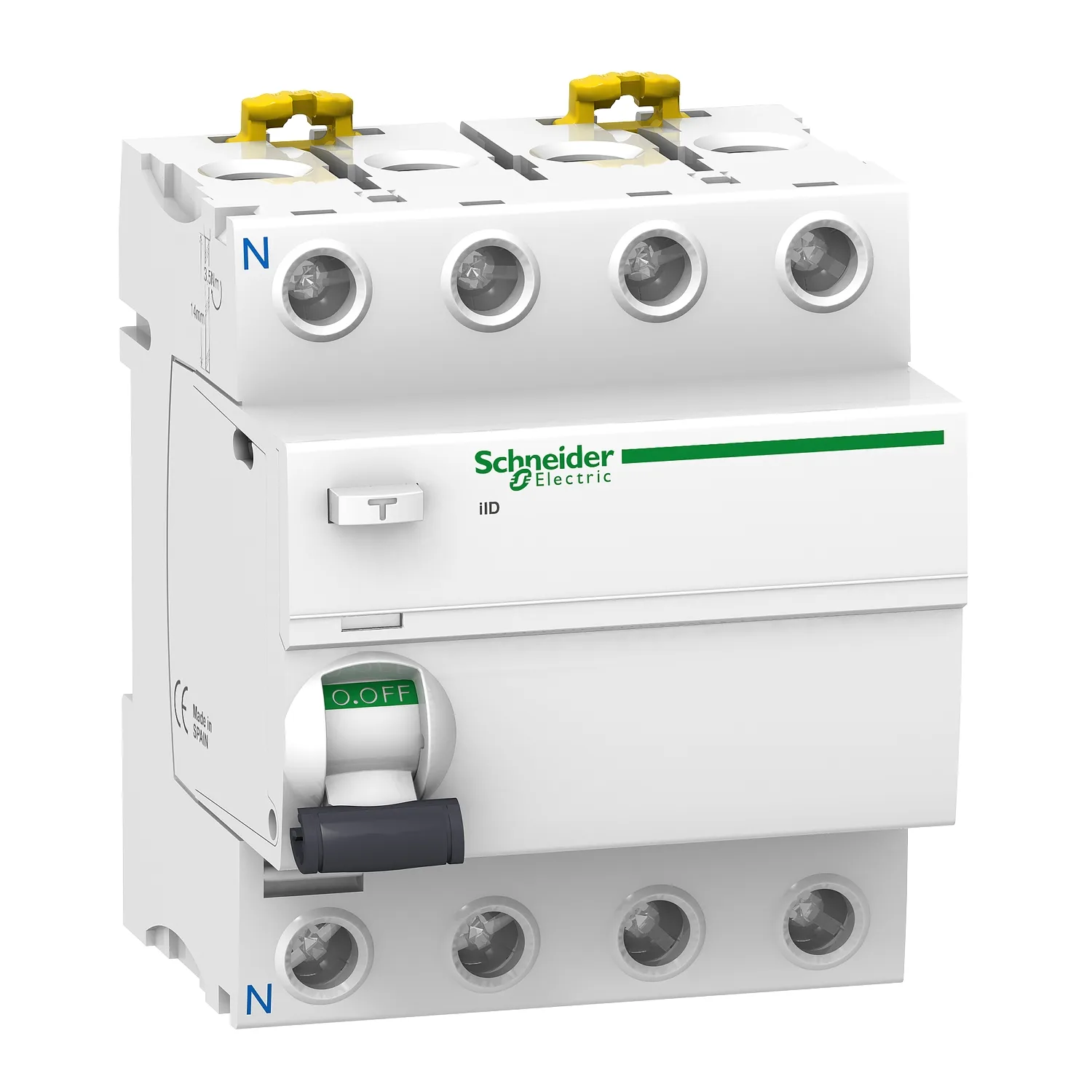 Schneider A9R15491 - Acti9 iID - Kaçak Akım Rölesi - 4P - 100A - 300mA s - tip AC