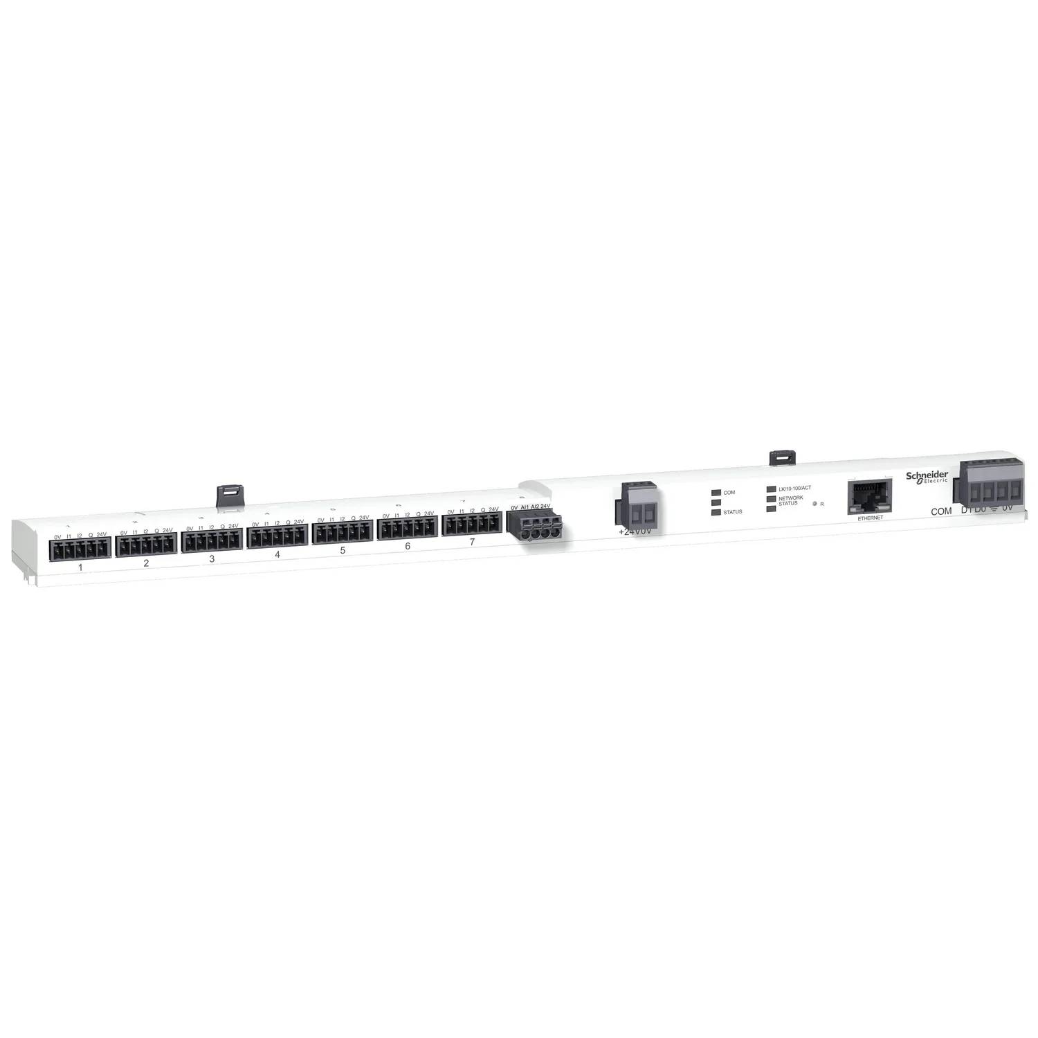 Schneider A9XMEA08 - Acti 9 Smartlink, 11 Kanäle, Modbus TCP-Ethernet, E/A-Kommunikationsmodul