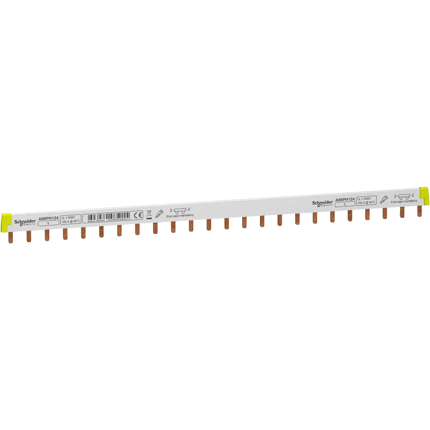 Schneider A9XPH124 - Acti 9 Comb Busbar 1 Kutup 24 Modül
