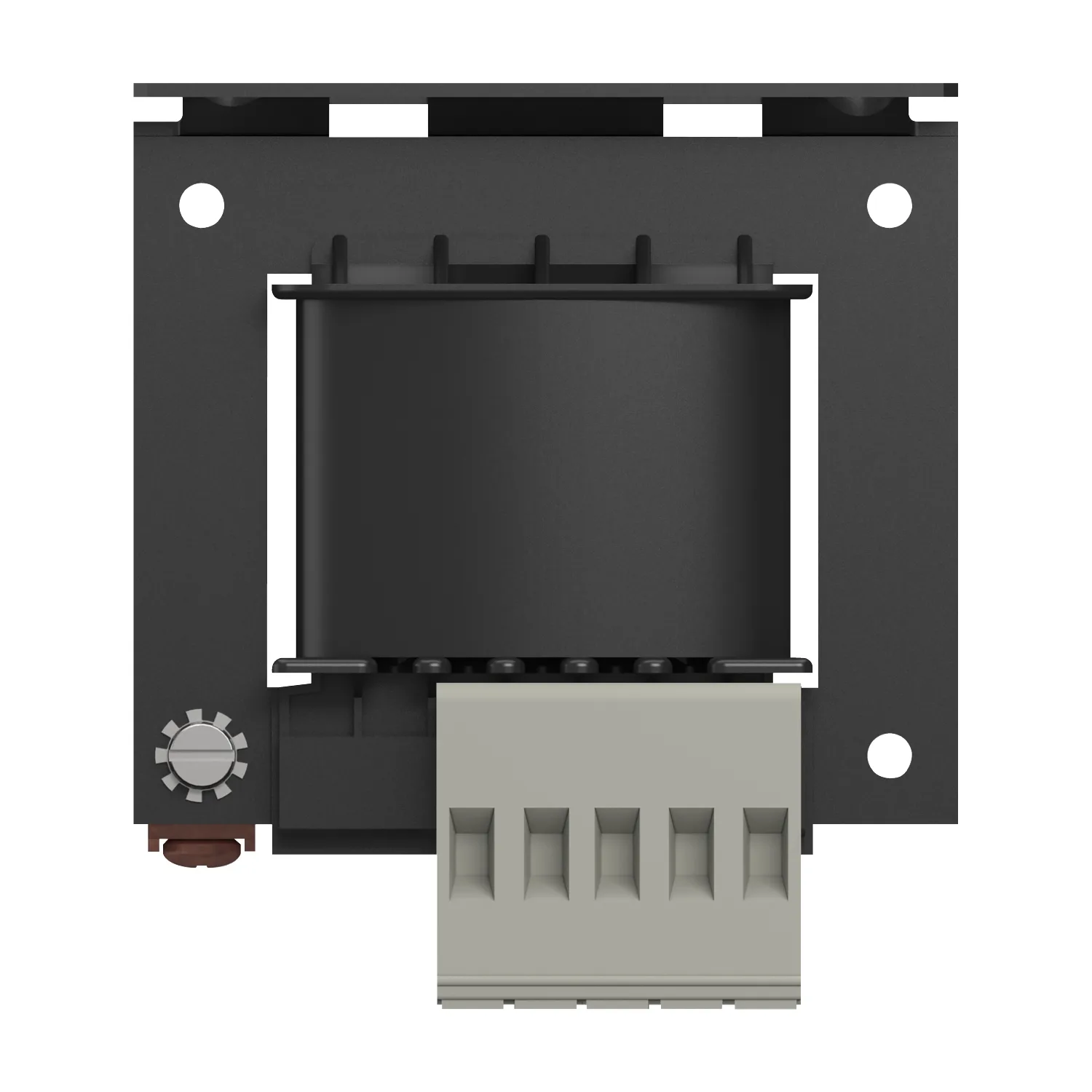 ABL6TS10B - Trafo: şebeke; 100VA; 230VAC, 400VAC; 24V; vidalı tip; IP00 - 2