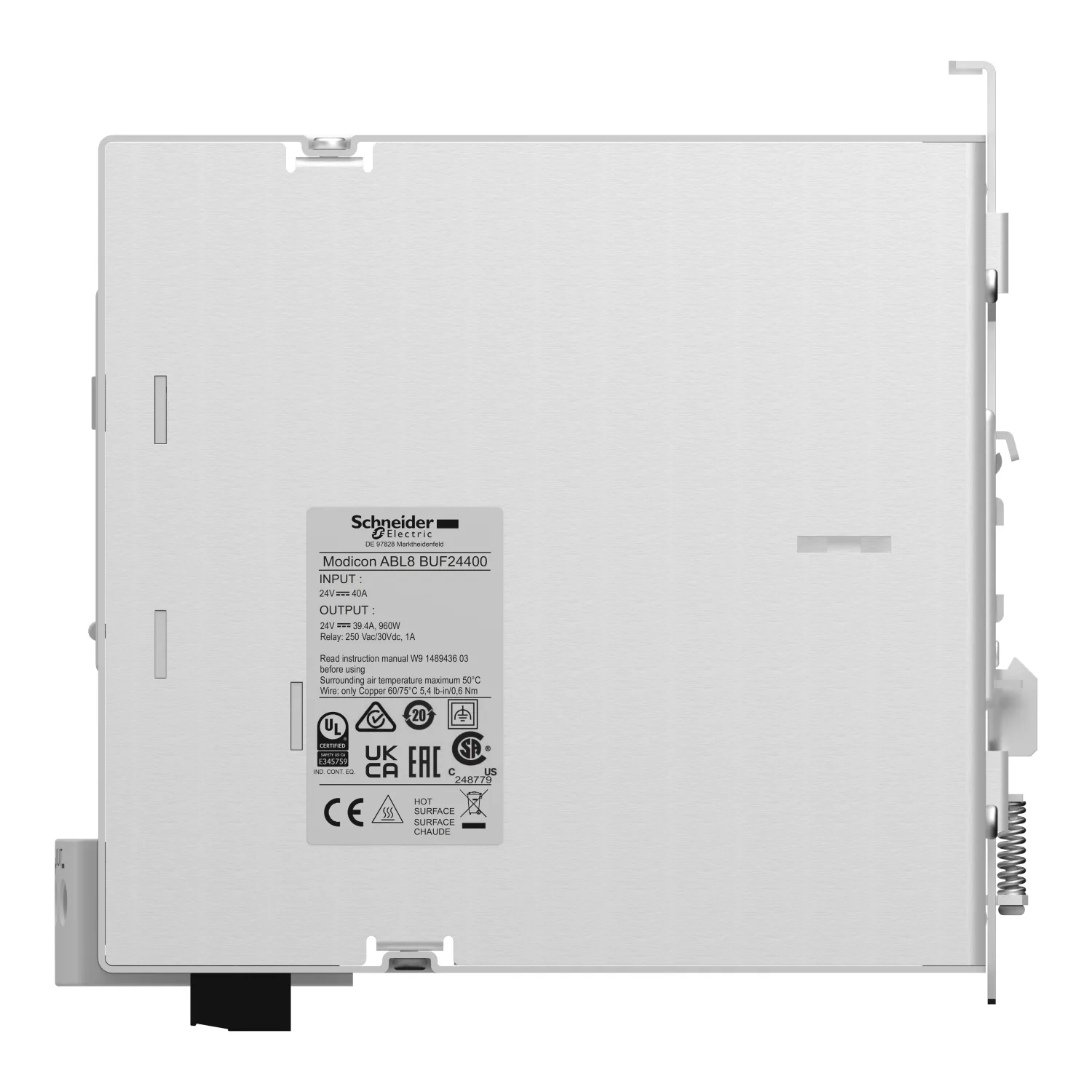 Phaseo - module tampon - 24..28,8Vcc - 40A - pour alimentation électrique - 2