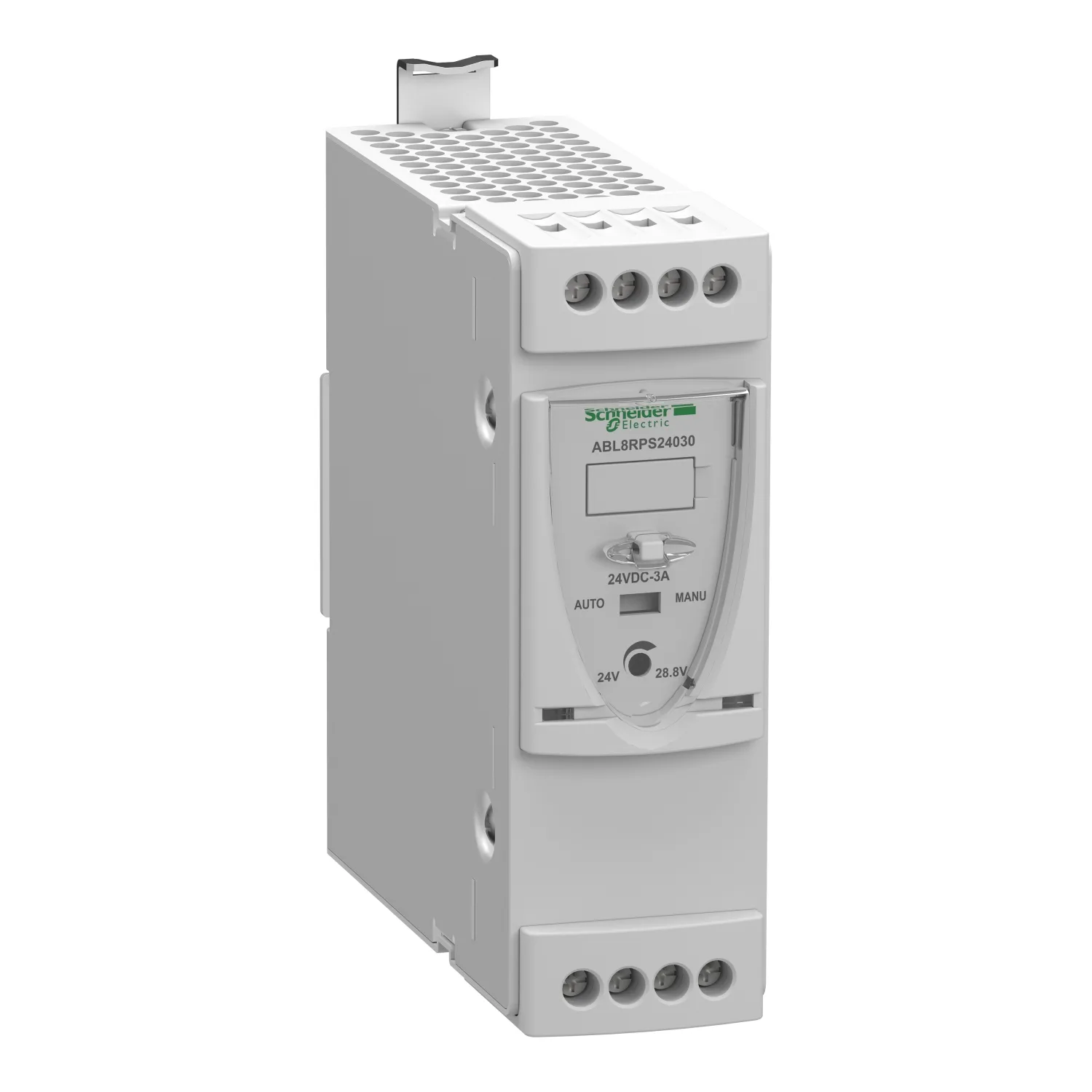 Schneider ABL8RPS24030 - ABL8RPS24030 - Güç kaynağı: anahtarlamalı; DIN rayı için; 72W; 24VDC; 3A; -25÷50°C