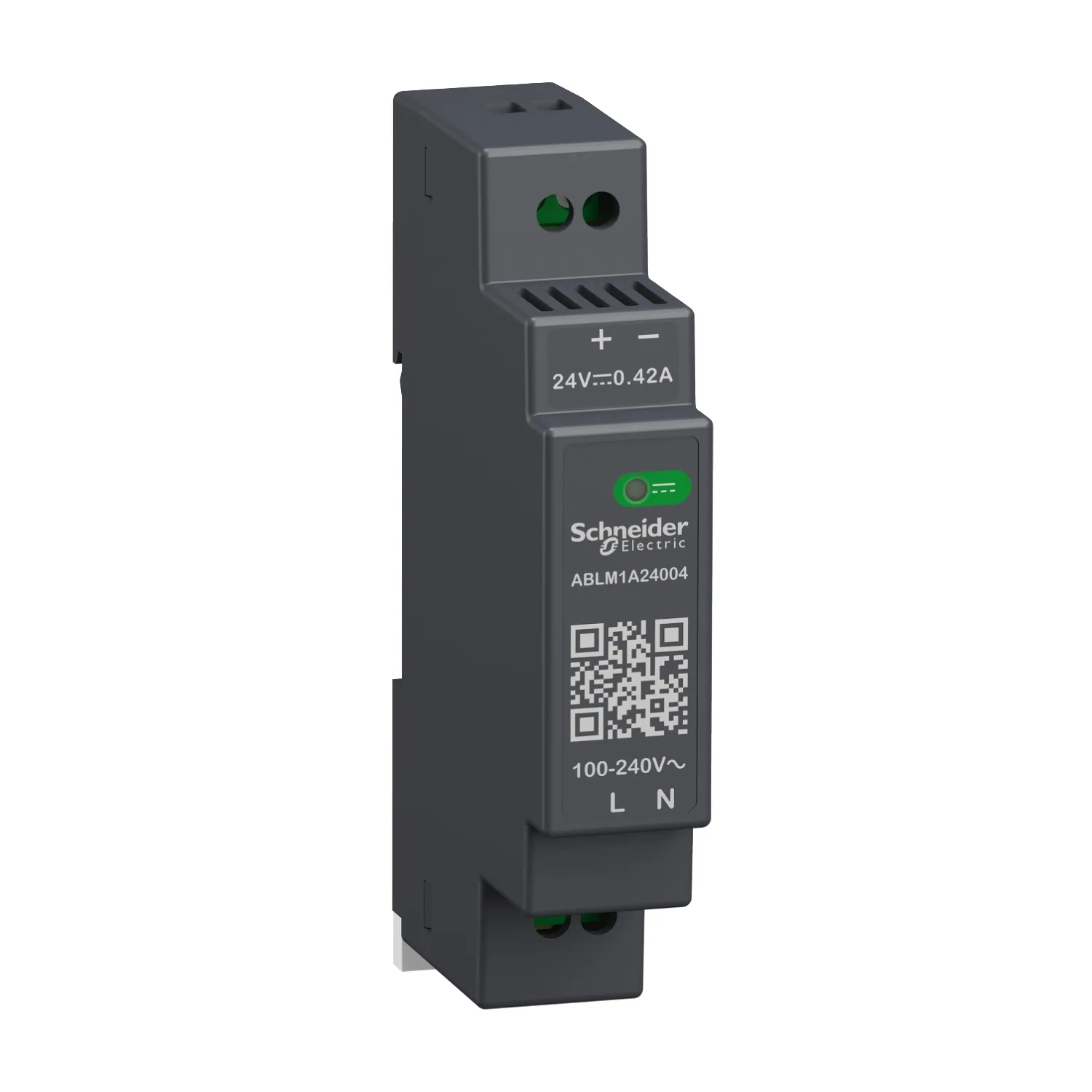 Schneider ABLM1A24004 - ABLM1A24004 - POWER SUPPLY 24V 0.4A MODULAR