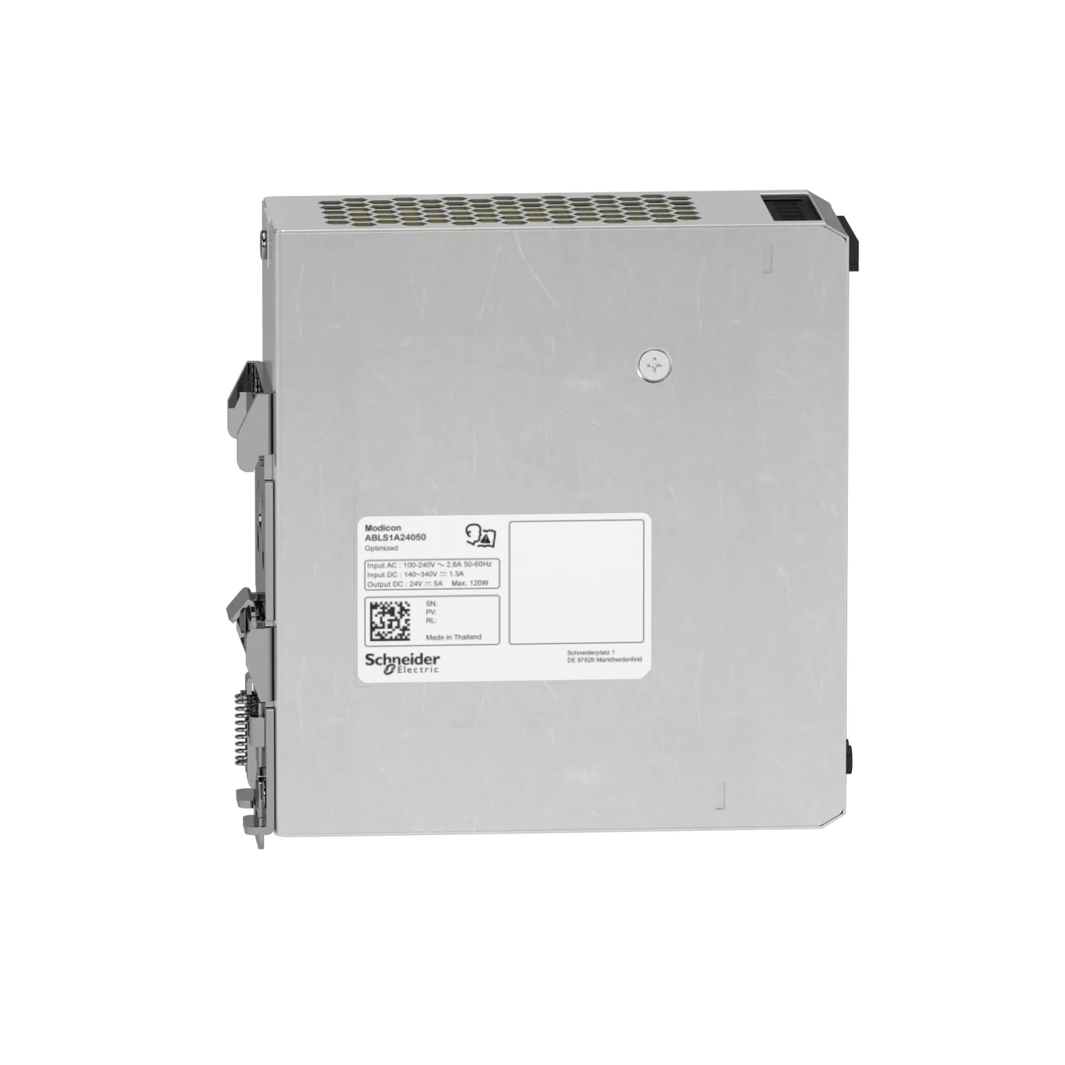 Schneider ABLS1A24050 - POWER SUPPLY 24V 5A 1PH OPTIMIZED