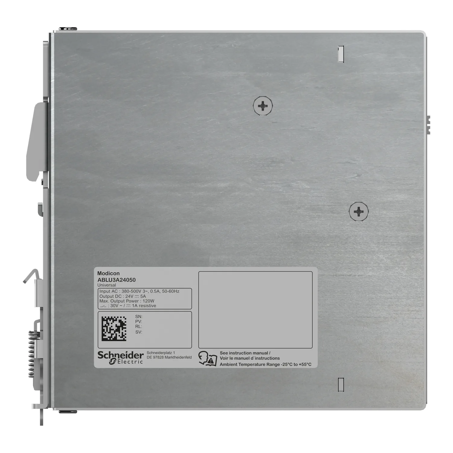 ABLU3A24050 - POWER SUPPLY, 380...500 V AC, 3 faz, 24V, 5A - 5