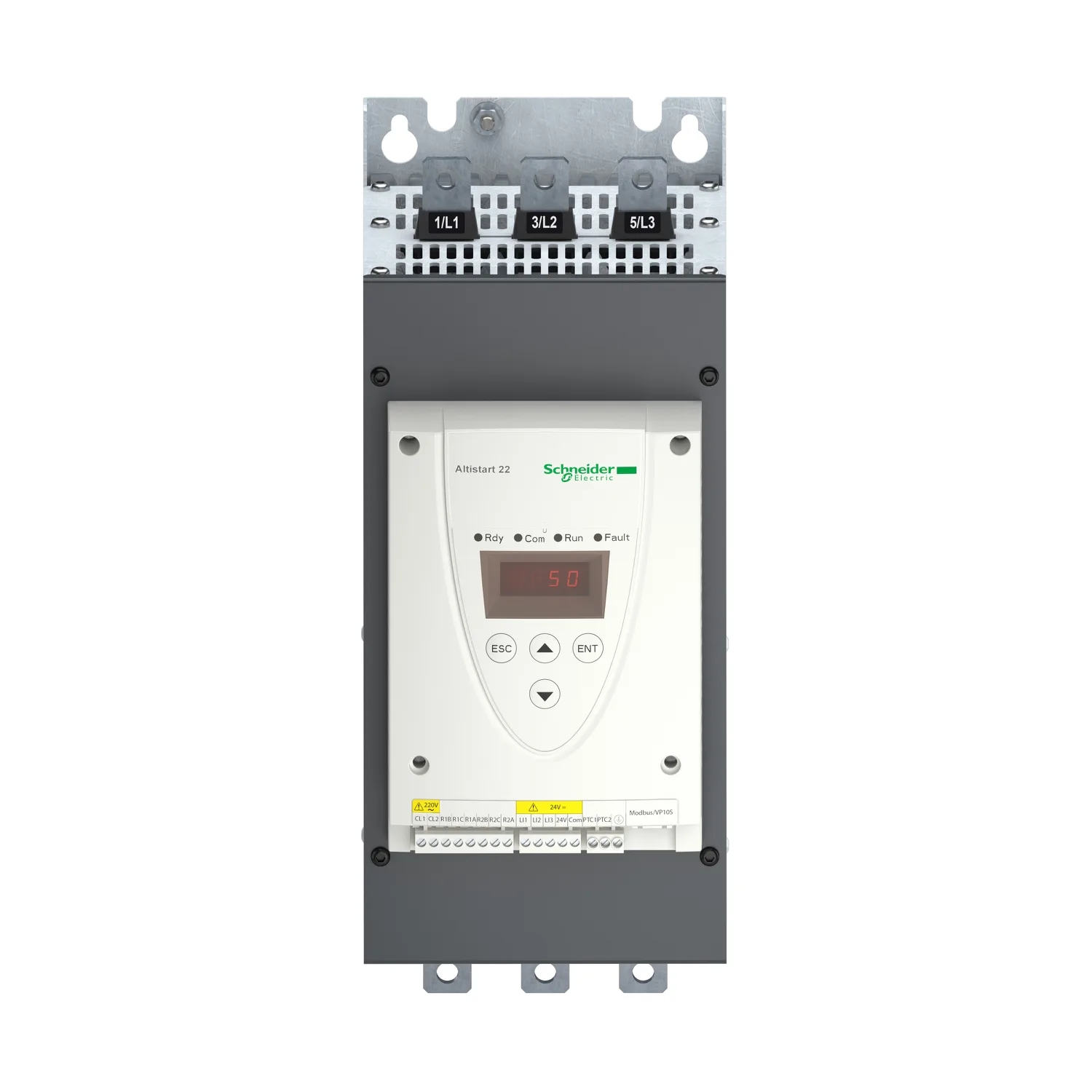 Schneider ATS22C11Q - Automatisierungsmodul: softstart; für DIN-Schiene; 55kW; 110A