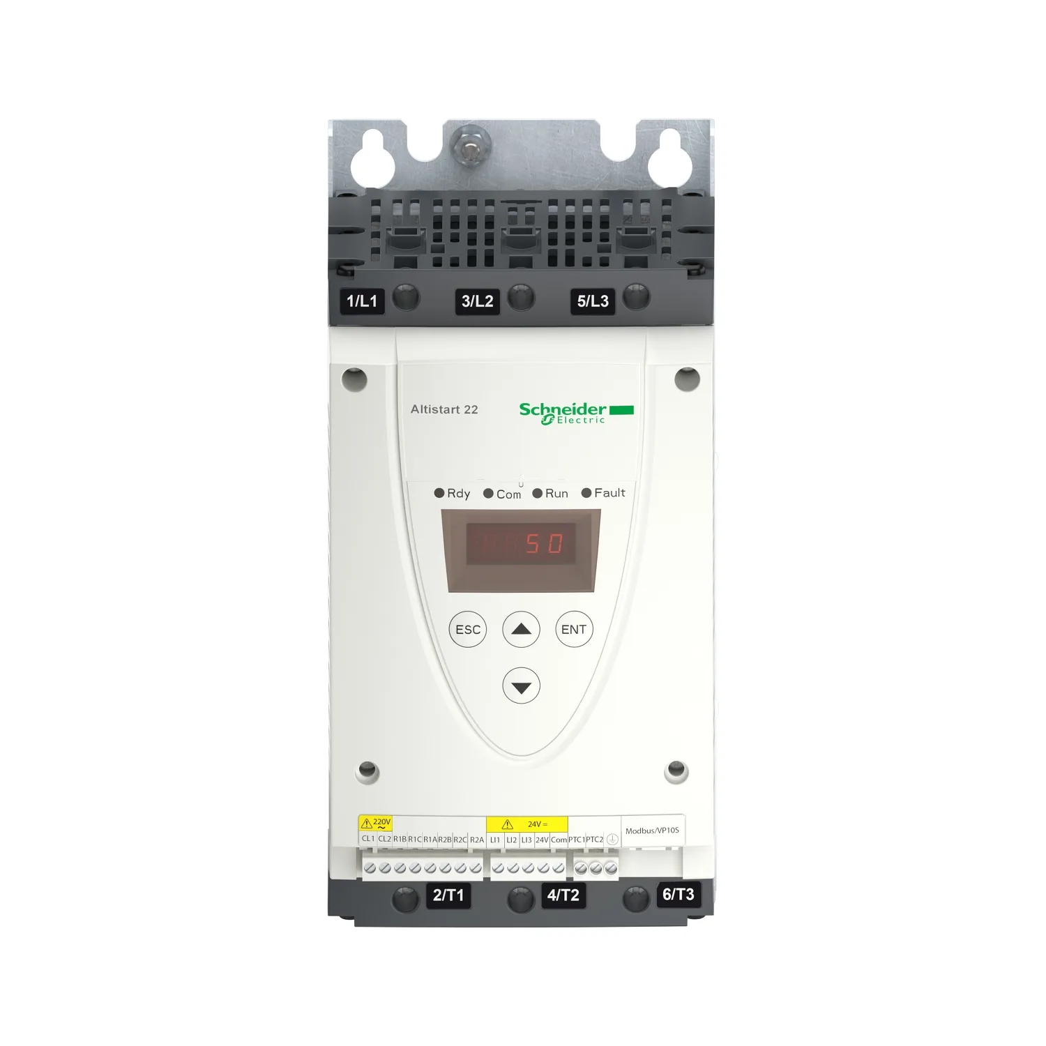 ATS22D32Q - Otomasyon modülü: yolverici; DIN ray montajı için; 15kW; 32A - 6
