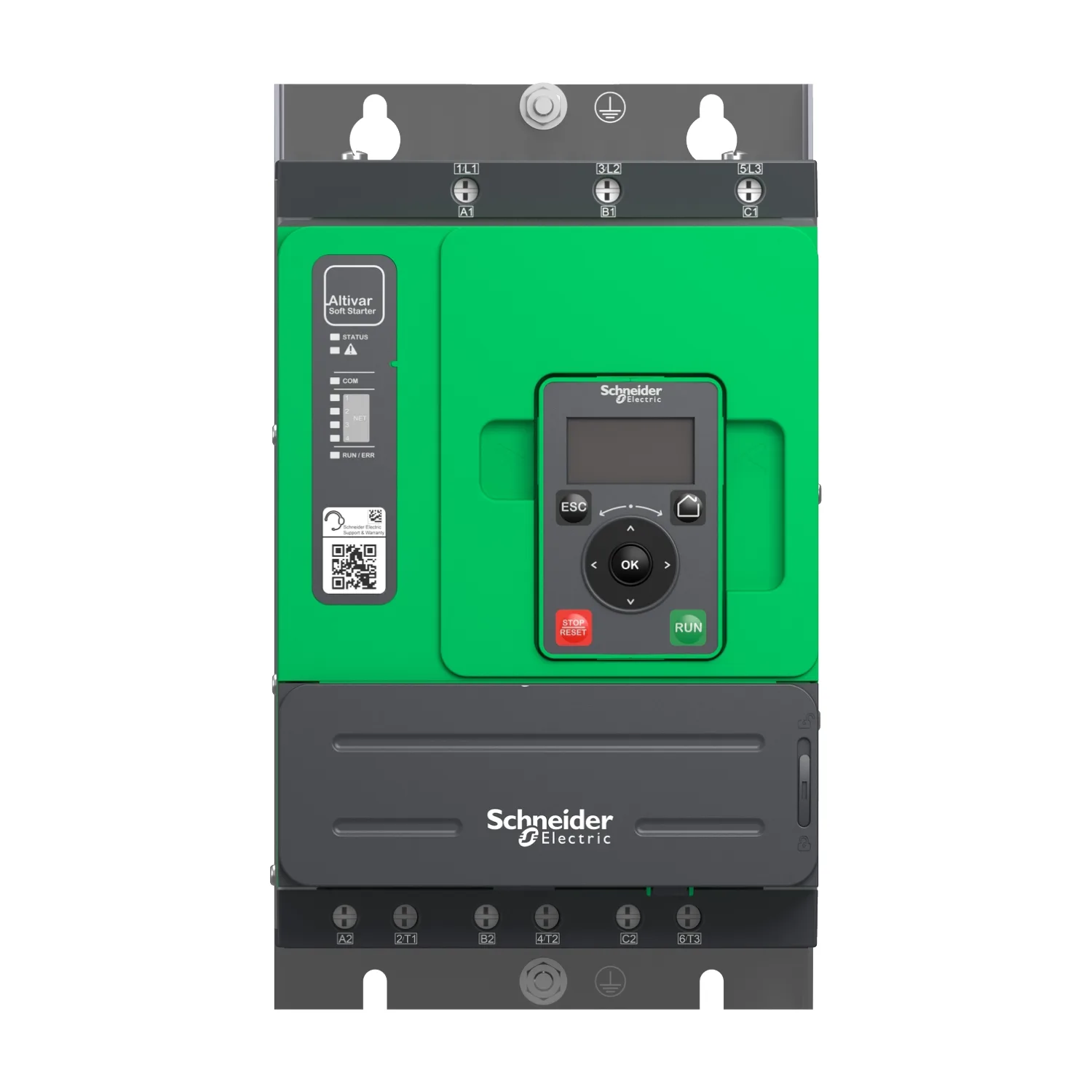 Altivar Sanftanlasser ATS480, 38 A, 208-690V AC, Steuerspannung 110-230V AC - 6