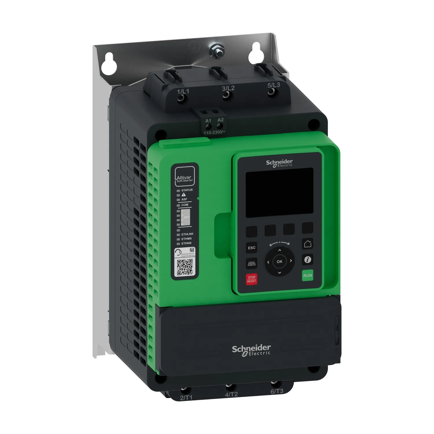 Schneider ATS490D38Y - ALTIVAR Yumuşak Yolverici - ATS490 - 38A/208-690V