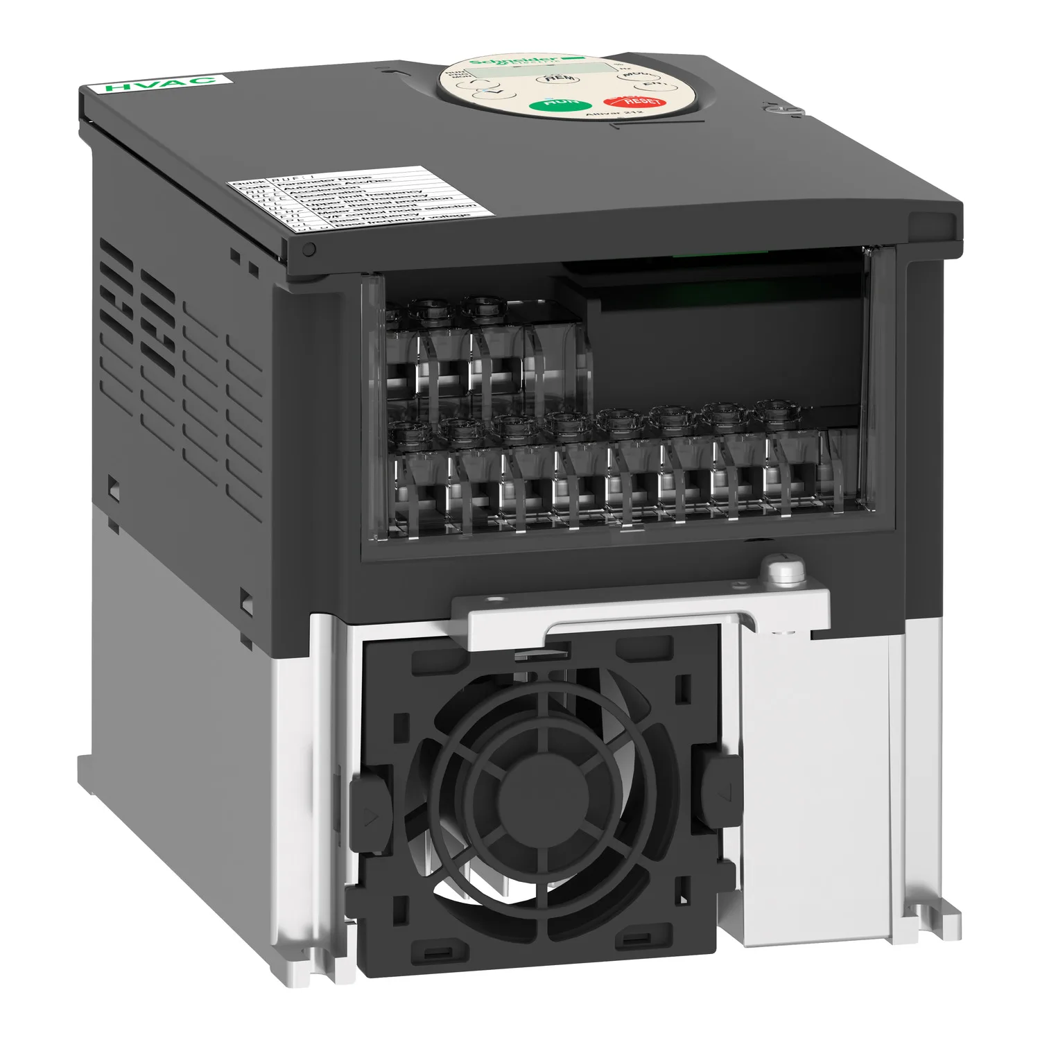ATV212HU55N4 - Otomasyon modülü: vektör invertör; 5.5kW; 3x400VAC; 0÷10VDC - 3