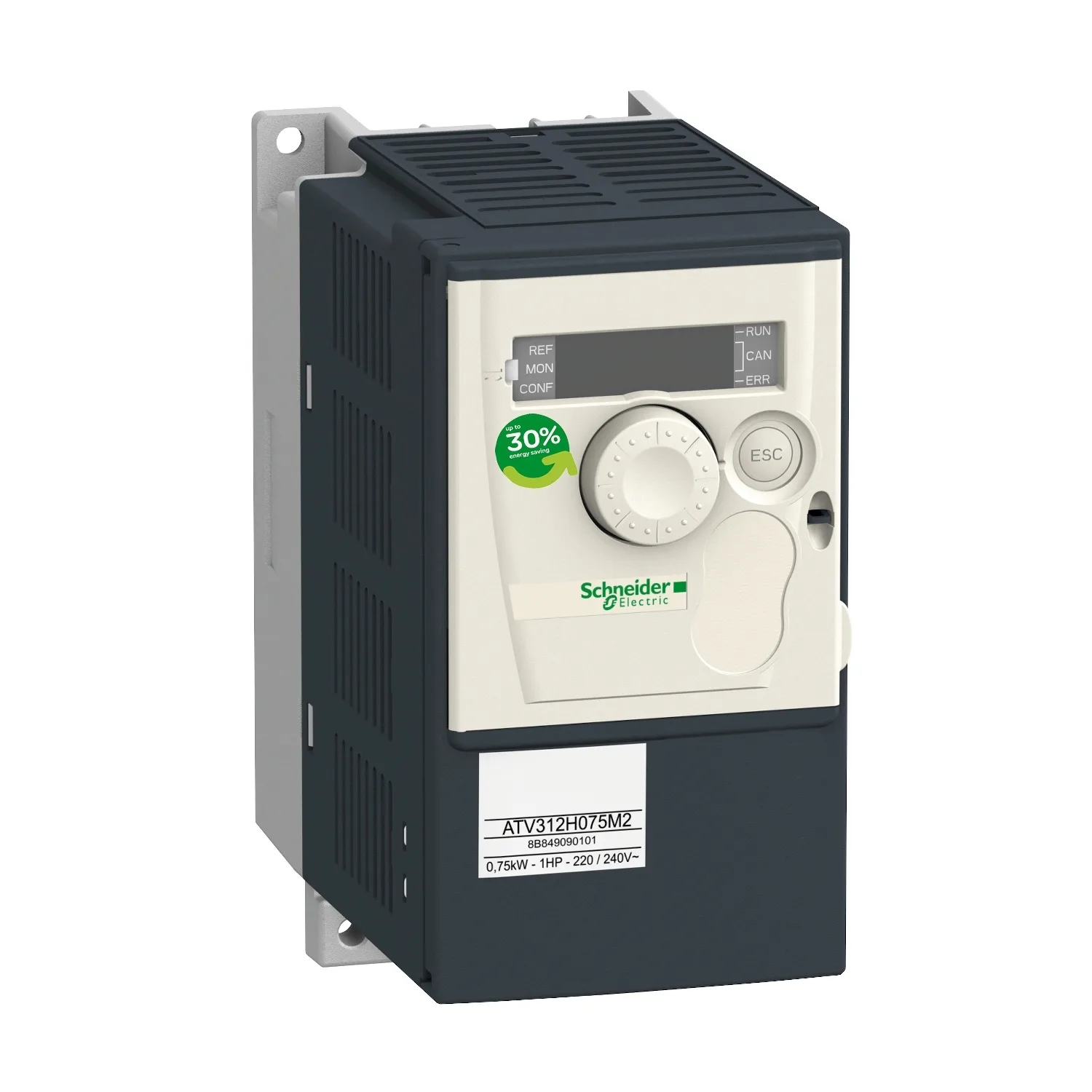 Schneider ATV312H055M2 - ATV312H055M2 - Otomasyon modülü: İnvertör; Maksimum motor gücü: 0.55kW; 0÷500Hz