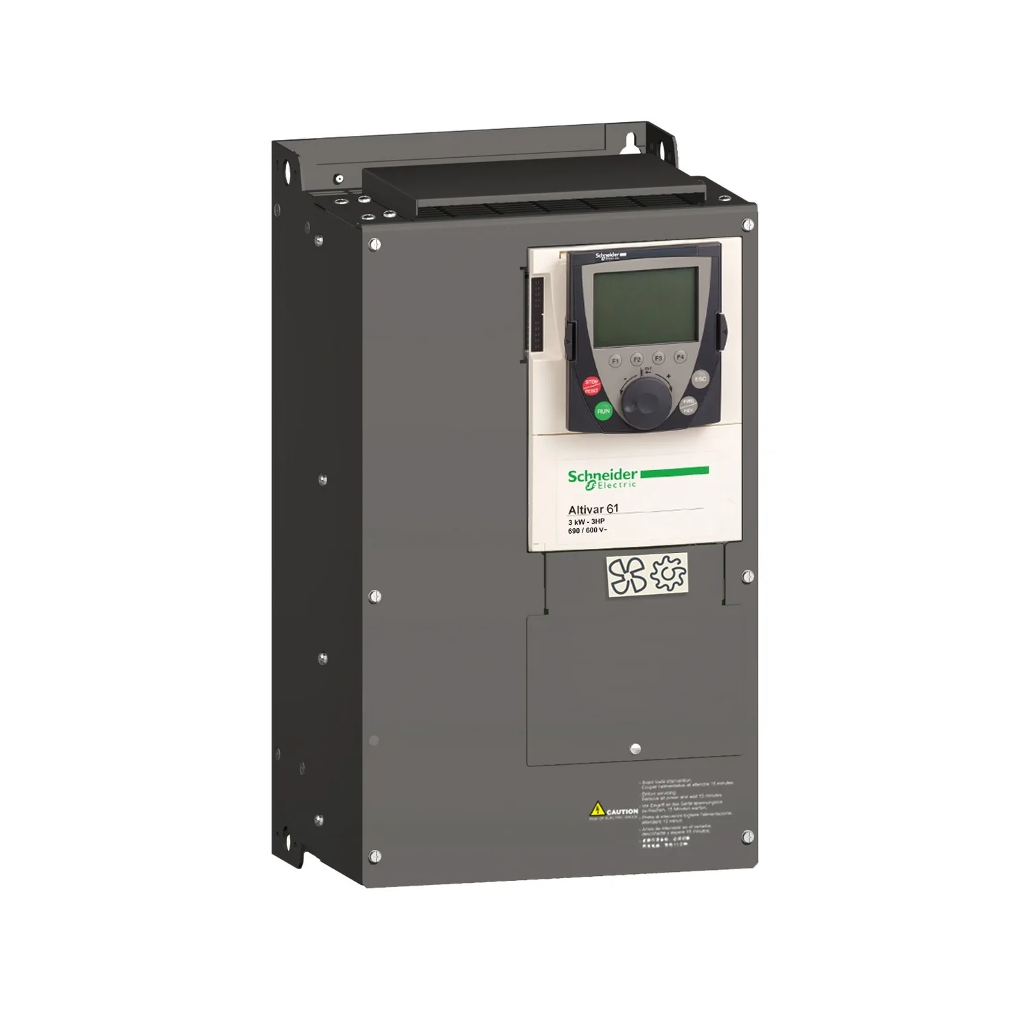 Schneider ATV61HD22N4 - Altivar 61 - variateur de vitesse - 22kW 30CV - 500V - filtre CEM - term. - IP20