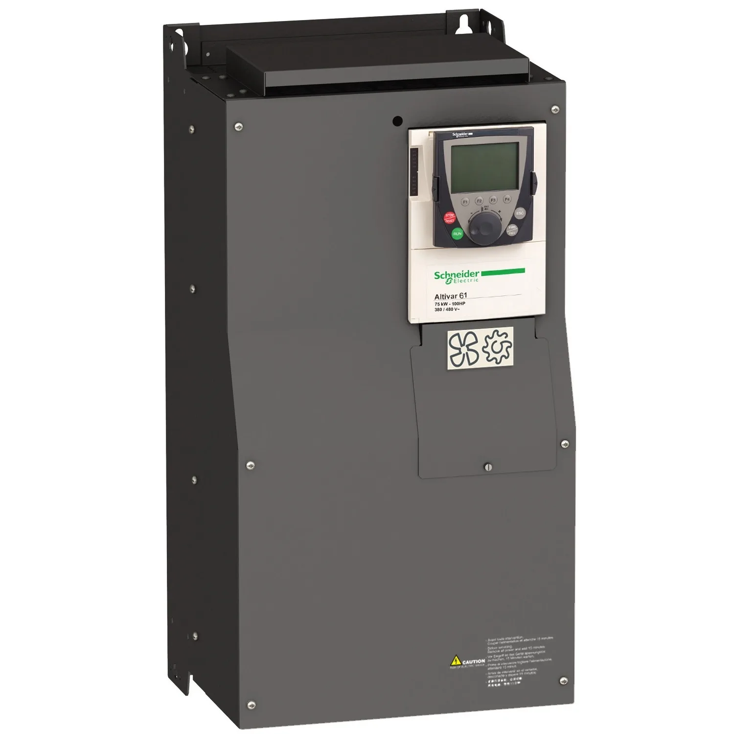 Schneider ATV61HD45N4 - Altivar 61 - variateur de vitesse - 45kW 30CV - 500V - filtre CEM - term. - IP20