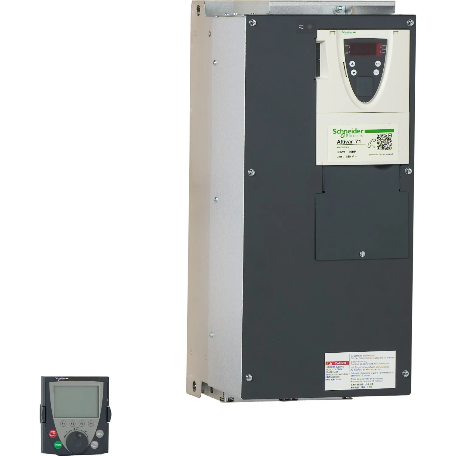 Schneider ATV71HD30N4 - Frequenzumrichter ATV71, 30kW 40HP, 480V