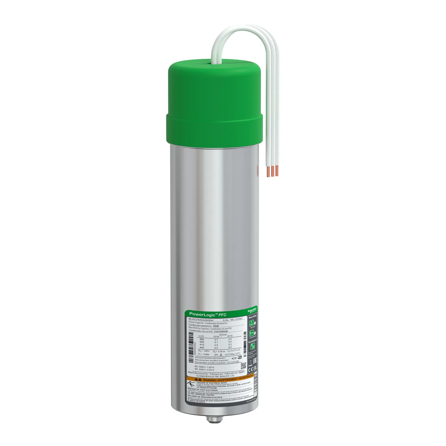 Schneider BLRCH050A060B44 - PowerLogic 440V 5KVar