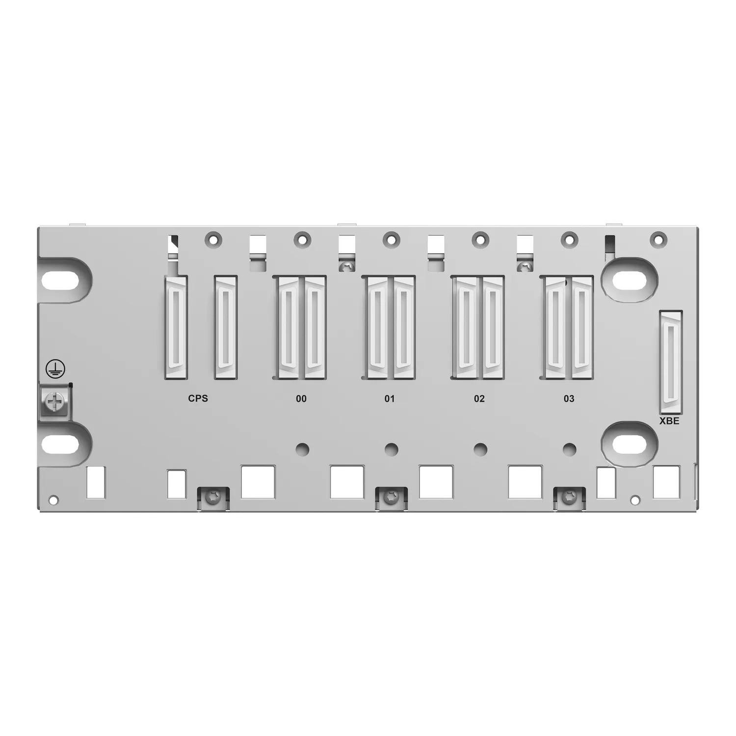 Modicon X80-Modulträger für 4 Module, Ethernet & X-Bus, Schalttafel- oder DIN-Schienenmontage - 2