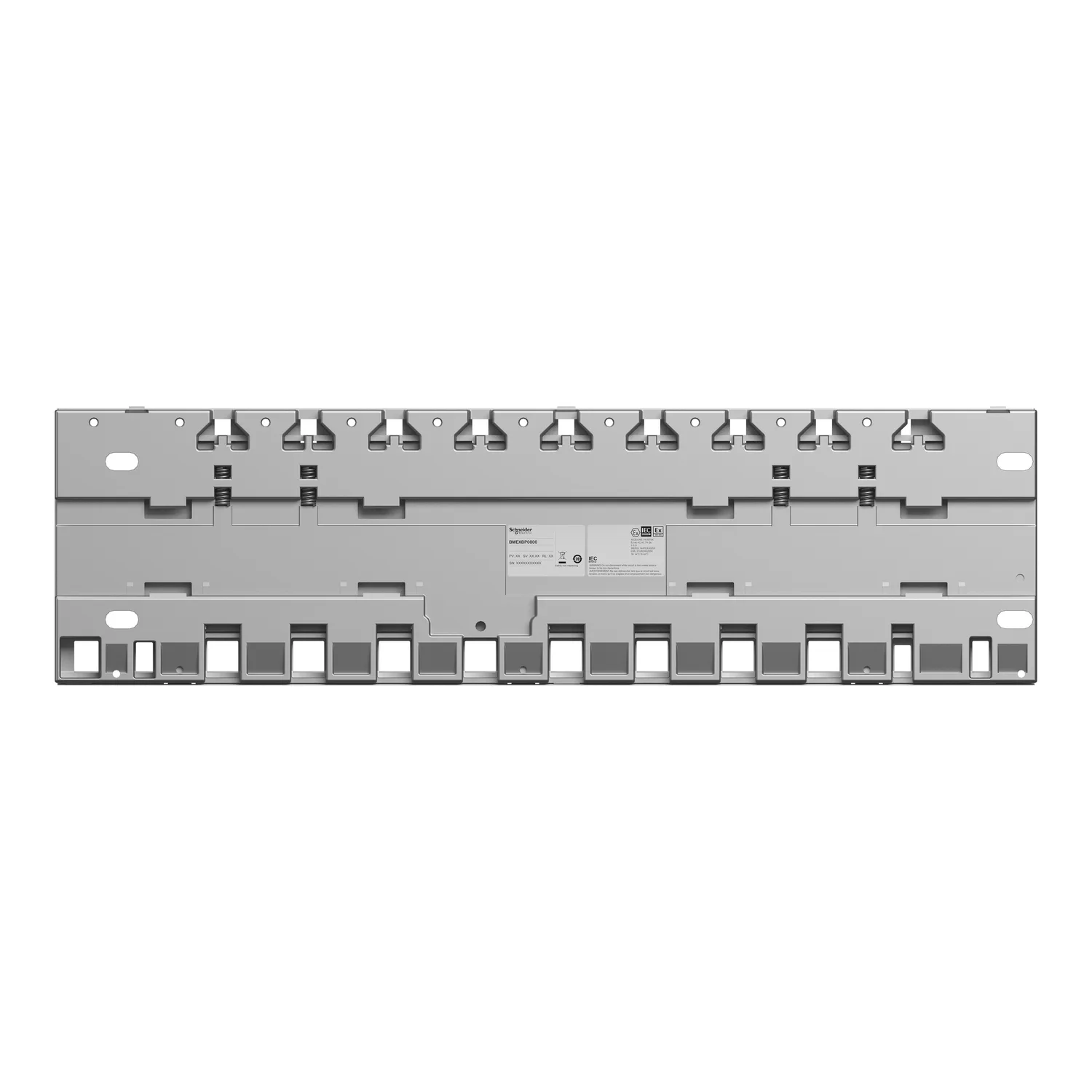 Rack 8 positions Ethernet + bus X pour M580 - 2