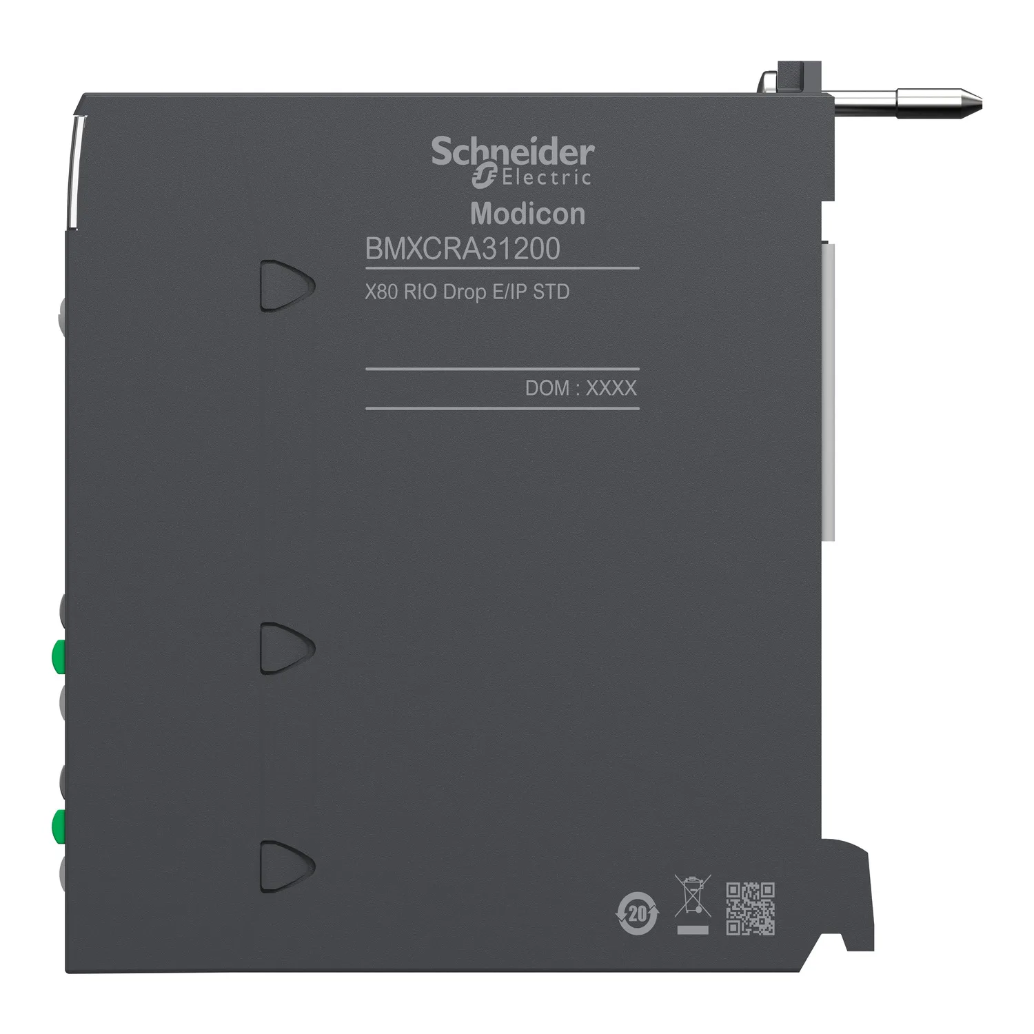 Modicon X80-RIO-Kopfadapter für X-Bus-Modulträger als remote EthNet/IP-Statuion, Standard-Features - 2