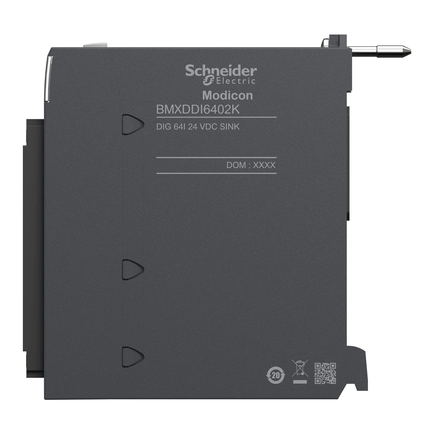 Modicon X80 - module 64 entrées TOR - 24Vcc - 3