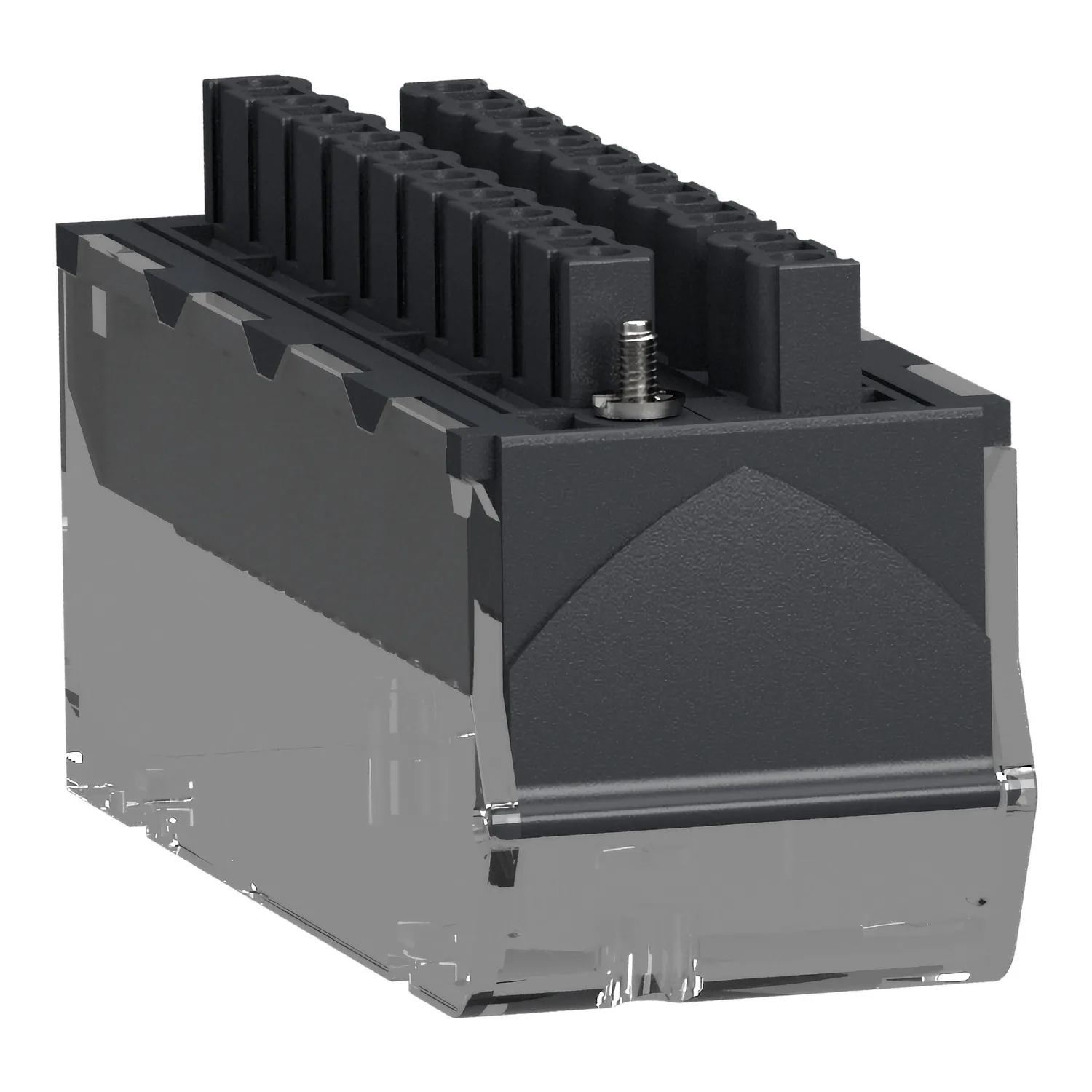 Modicon X80 - Bornier de raccordement - à ressort - débrochable - 20 contacts - 2