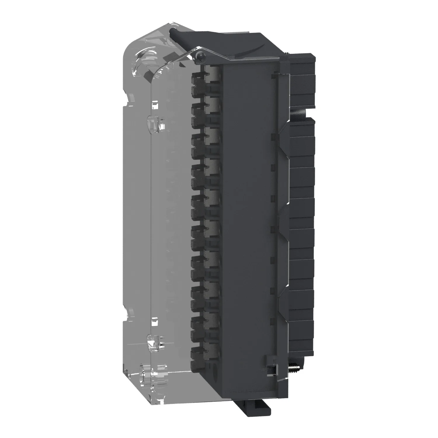 Modicon X80 - Bornier de raccordement - à ressort - débrochable - 20 contacts - 4