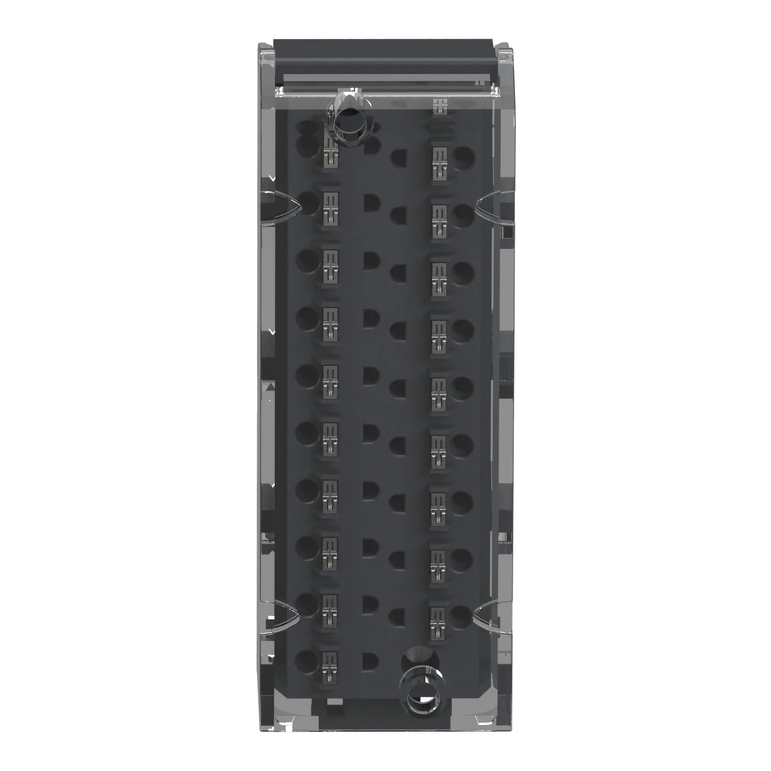 Modicon X80 - Bornier de raccordement - à ressort - débrochable - 20 contacts - 5