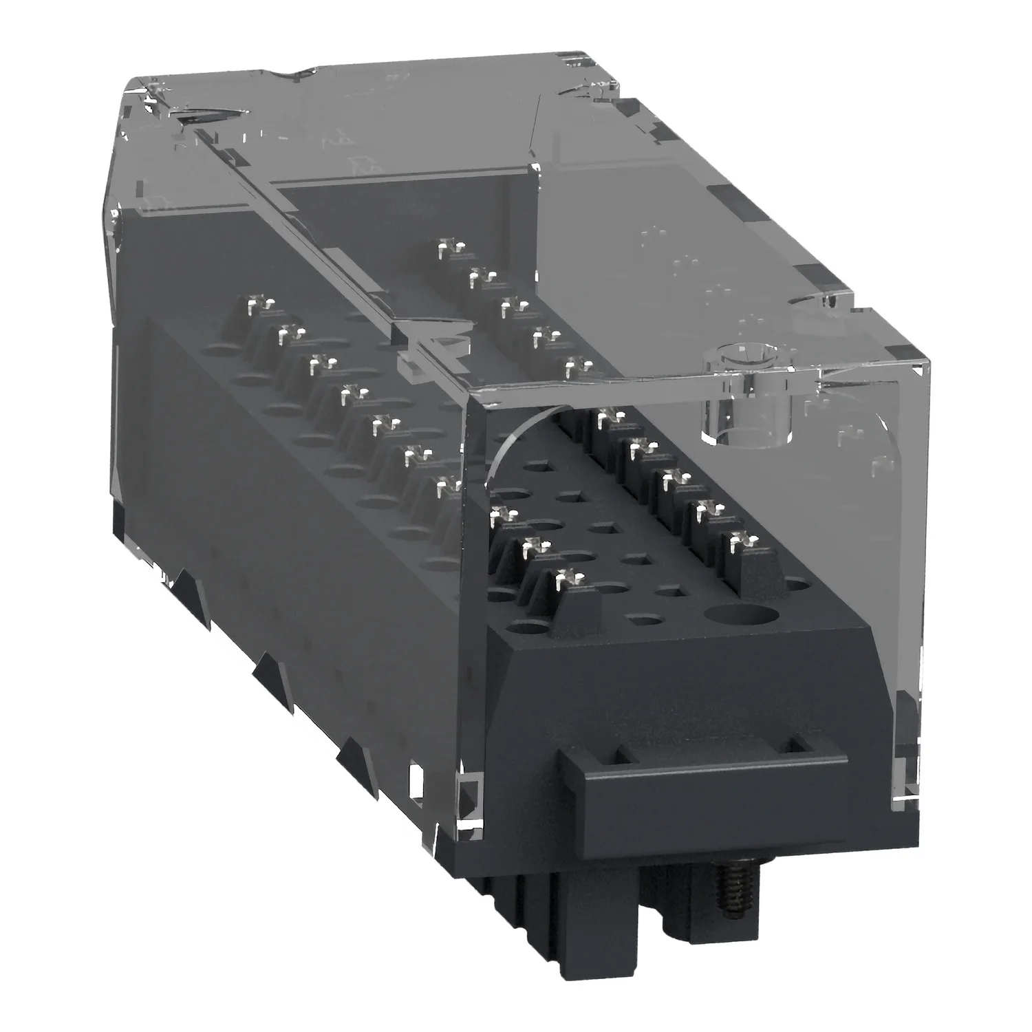 Modicon X80 - Bornier de raccordement - à ressort - débrochable - 20 contacts - 6